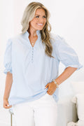 All In A Day Top, Blue