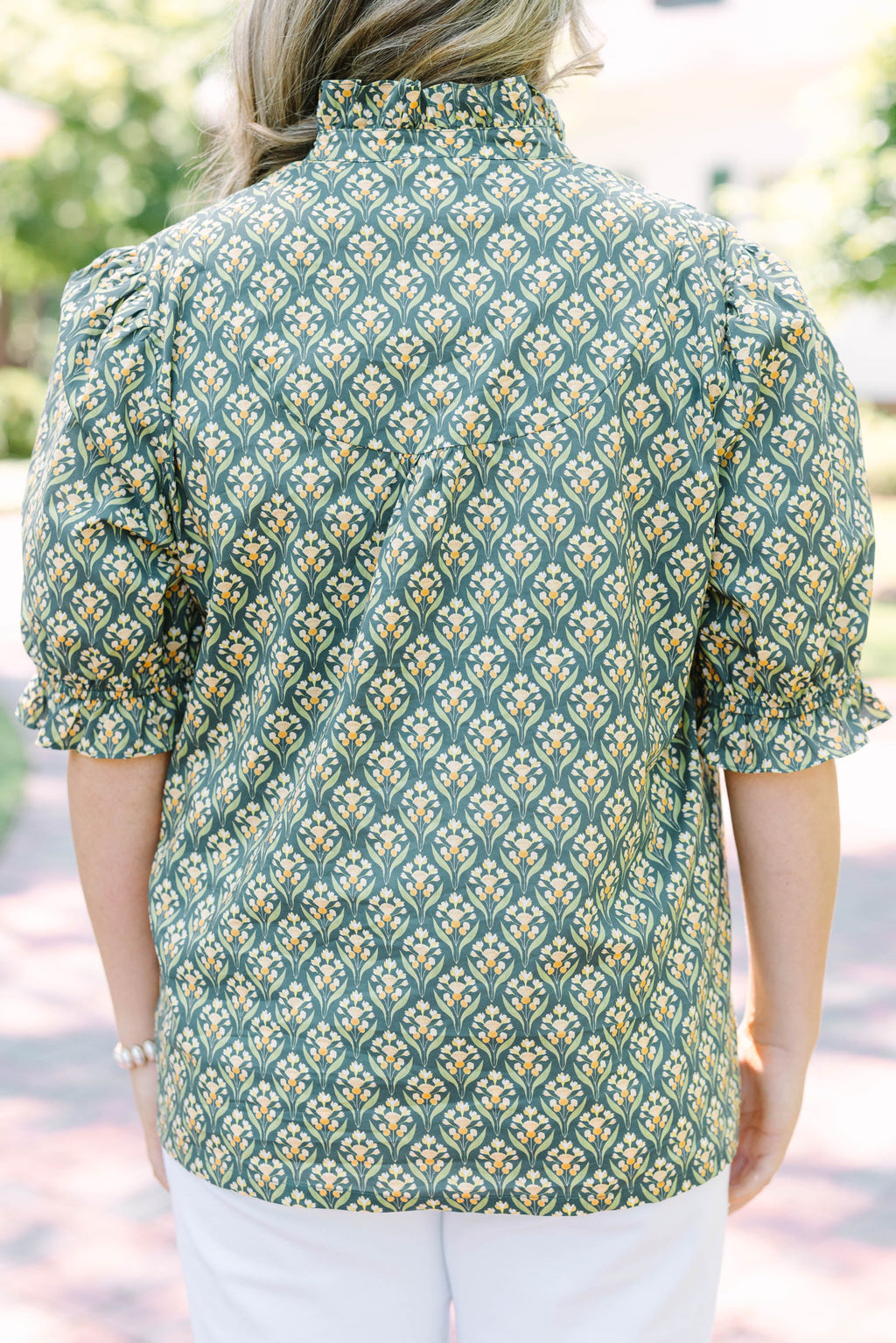 All In A Day Top, Green