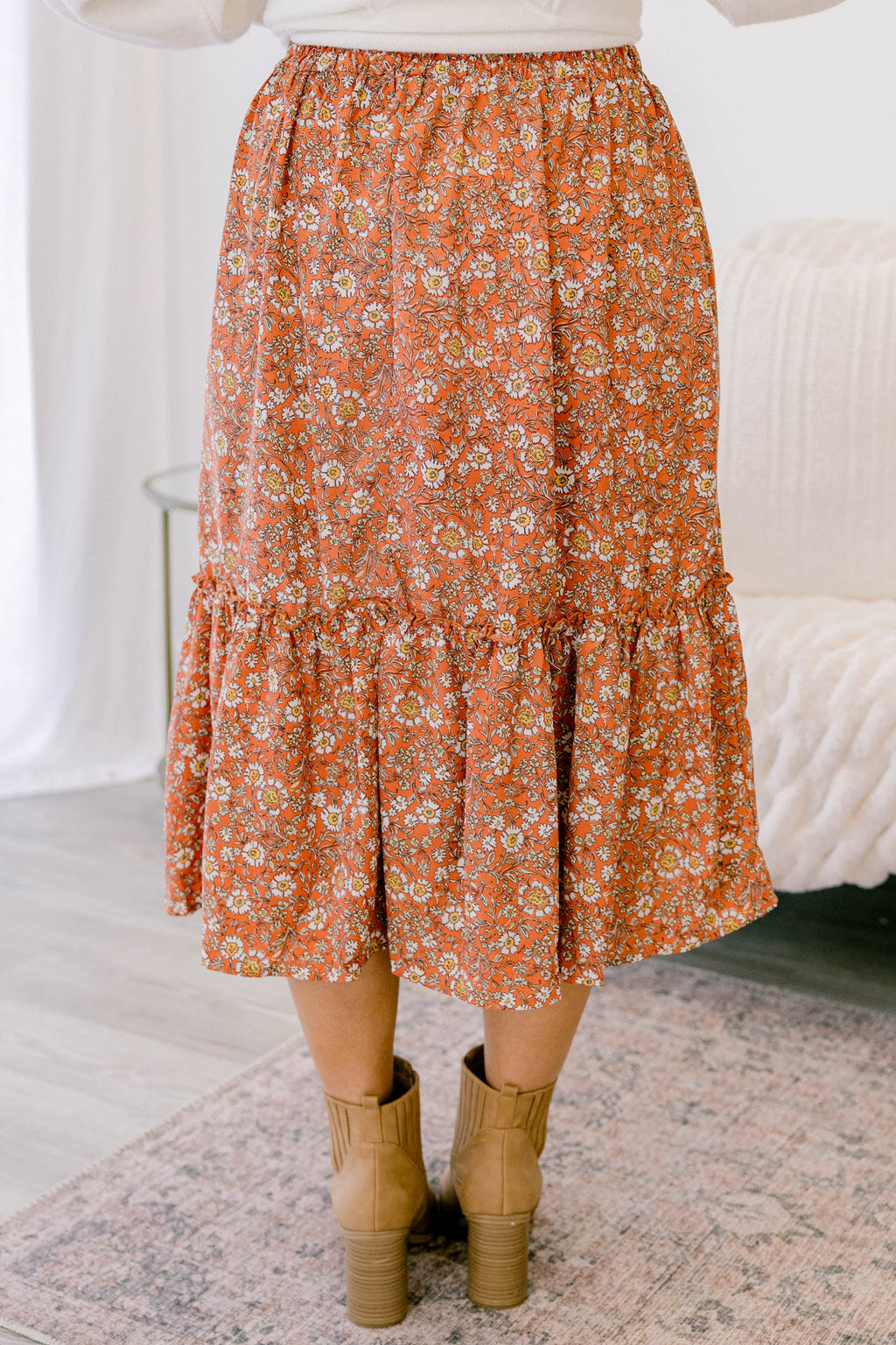 All Set To Go Skirt, Coral