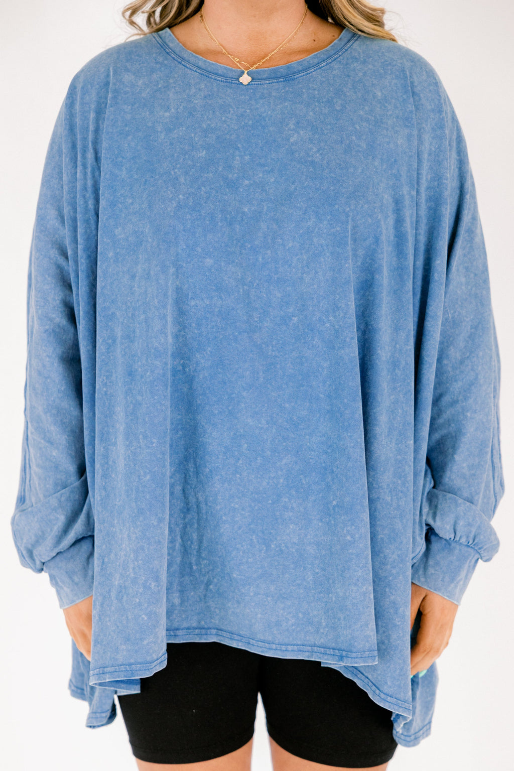 All So Nice Tunic, Blue