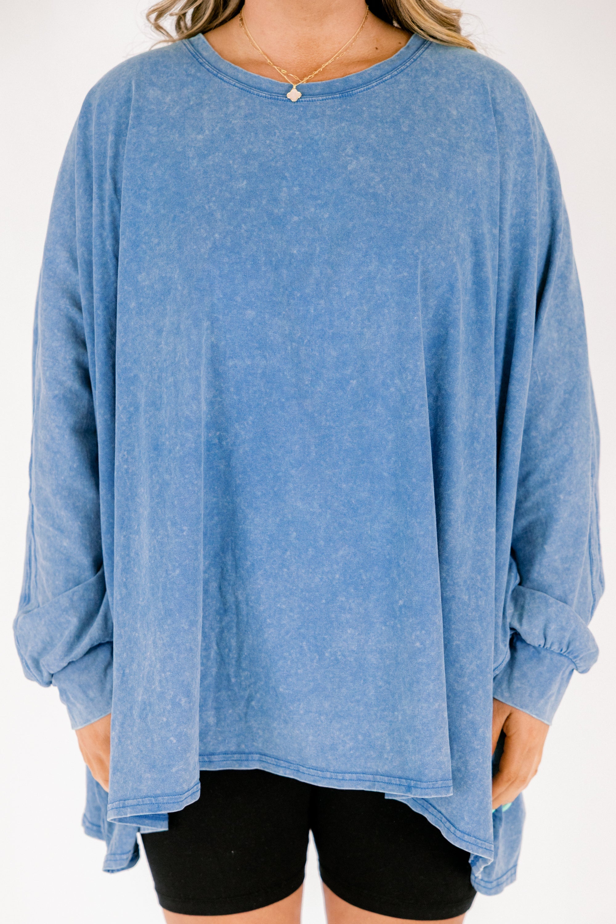 All So Nice Tunic, Blue