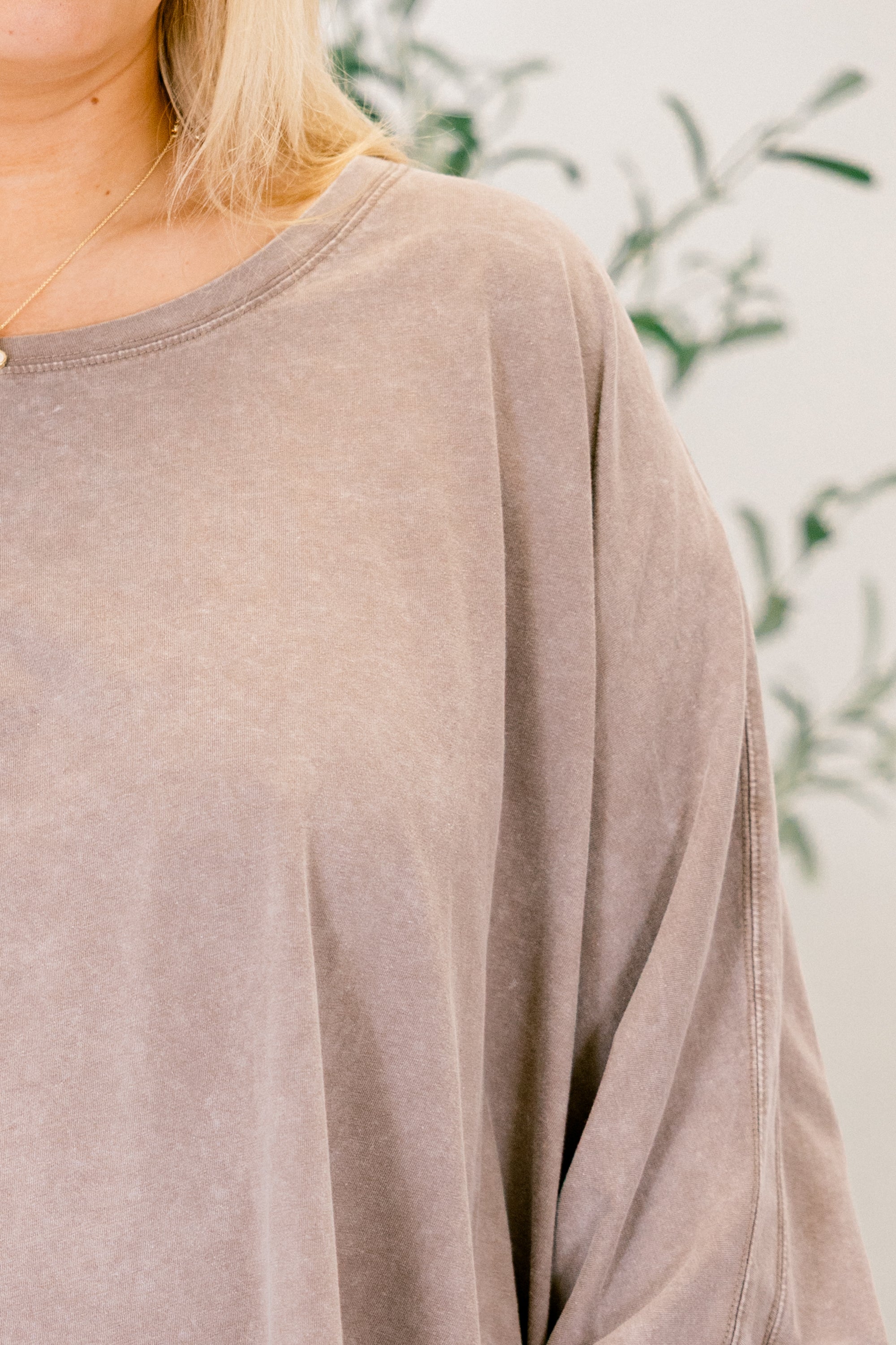 All So Nice Tunic, Brown