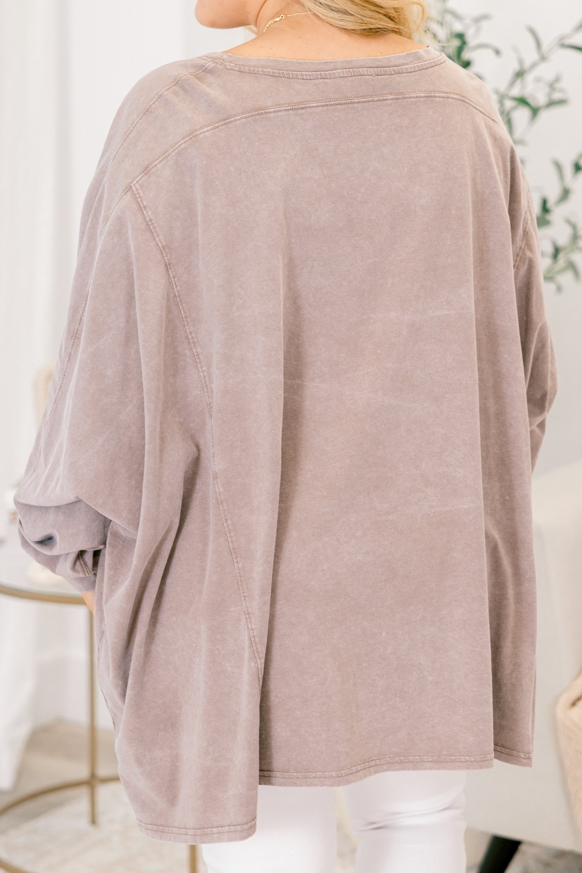 All So Nice Tunic, Brown
