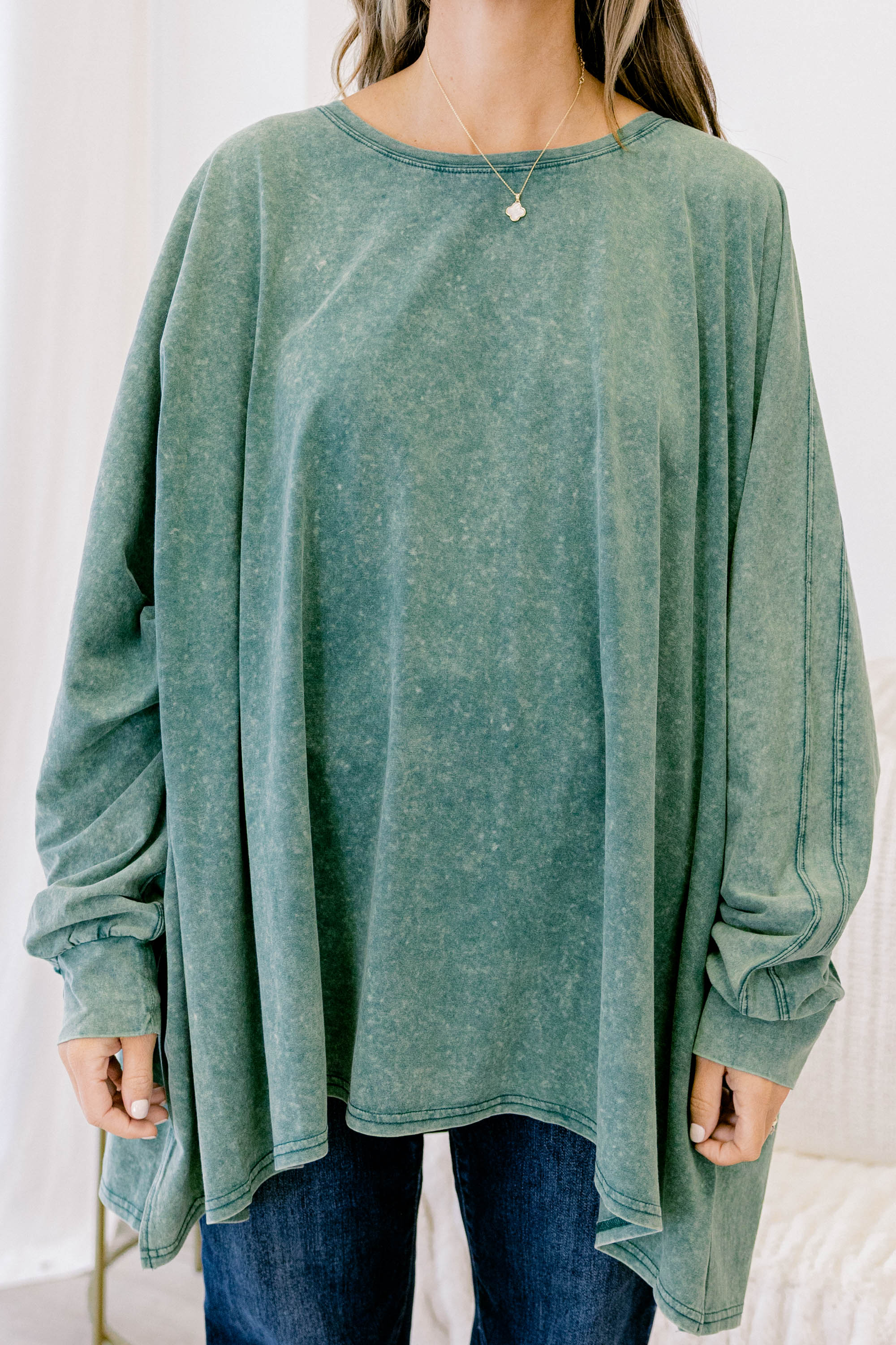 All So Nice Tunic, Green