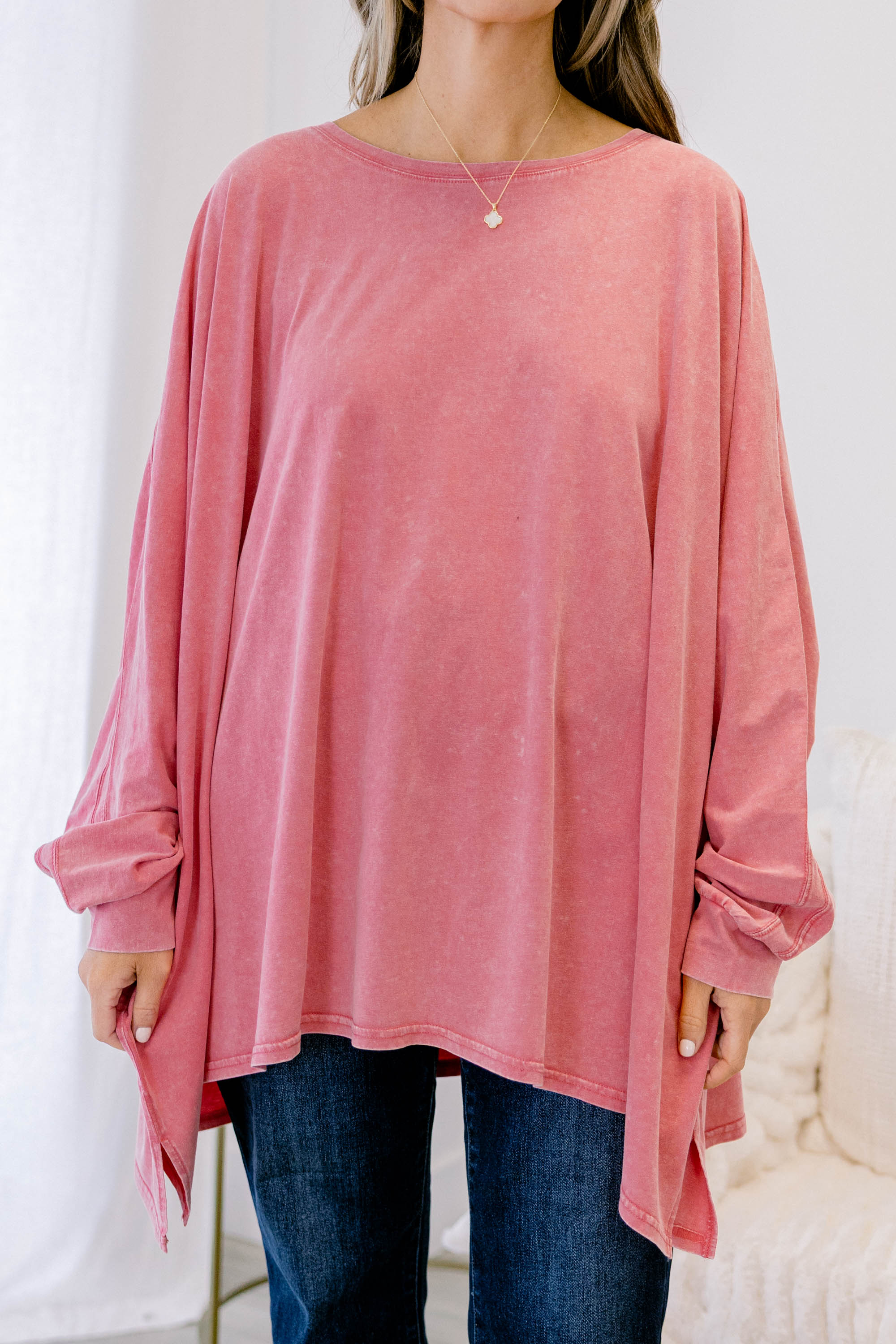 All So Nice Tunic, Pink