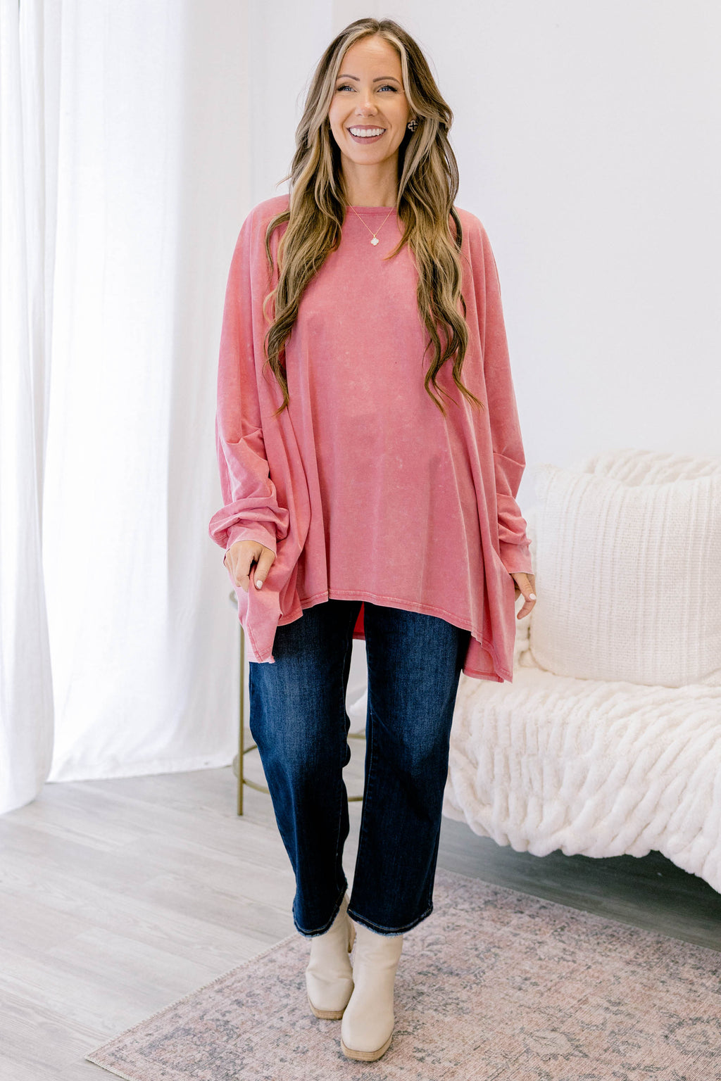 All So Nice Tunic, Pink