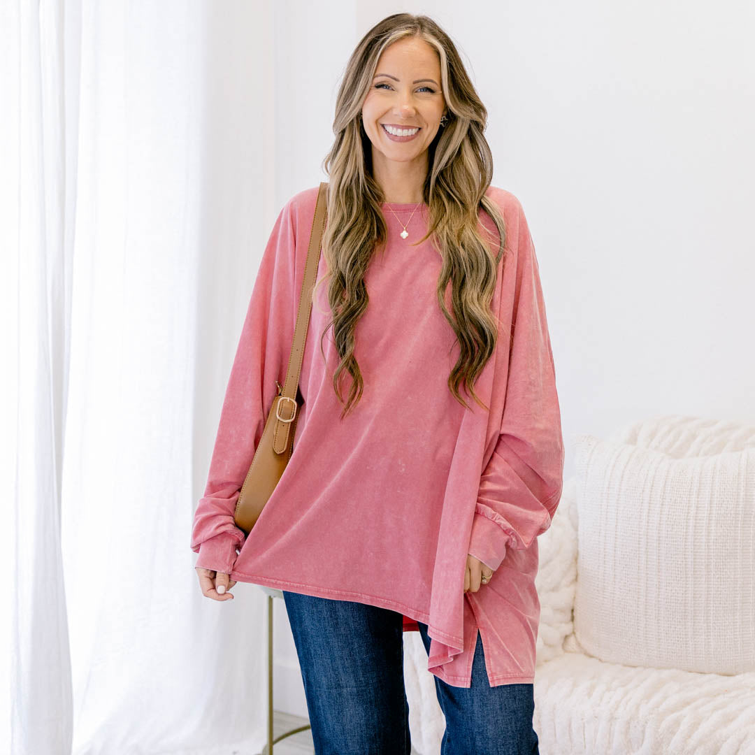 All So Nice Tunic, Pink