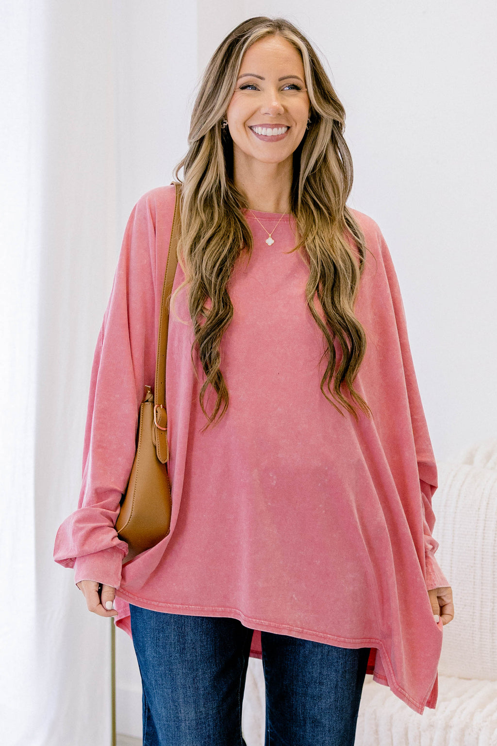 All So Nice Tunic, Pink