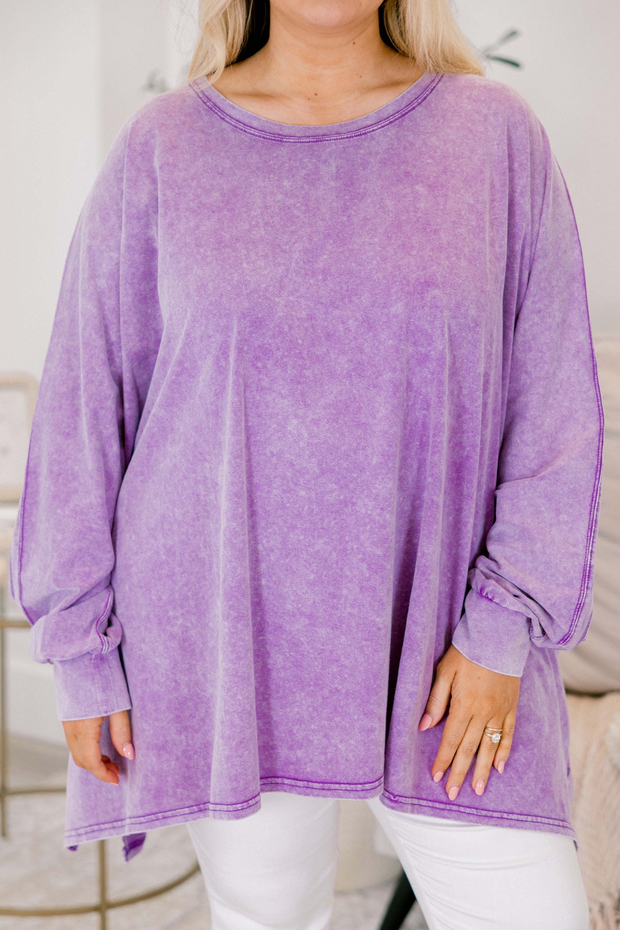 All So Nice Tunic, Purple