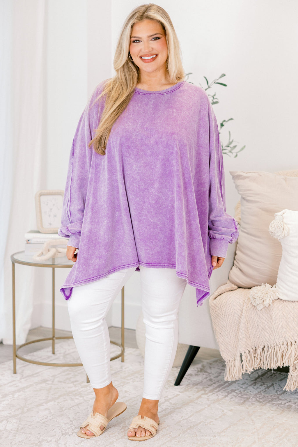 All So Nice Tunic, Purple