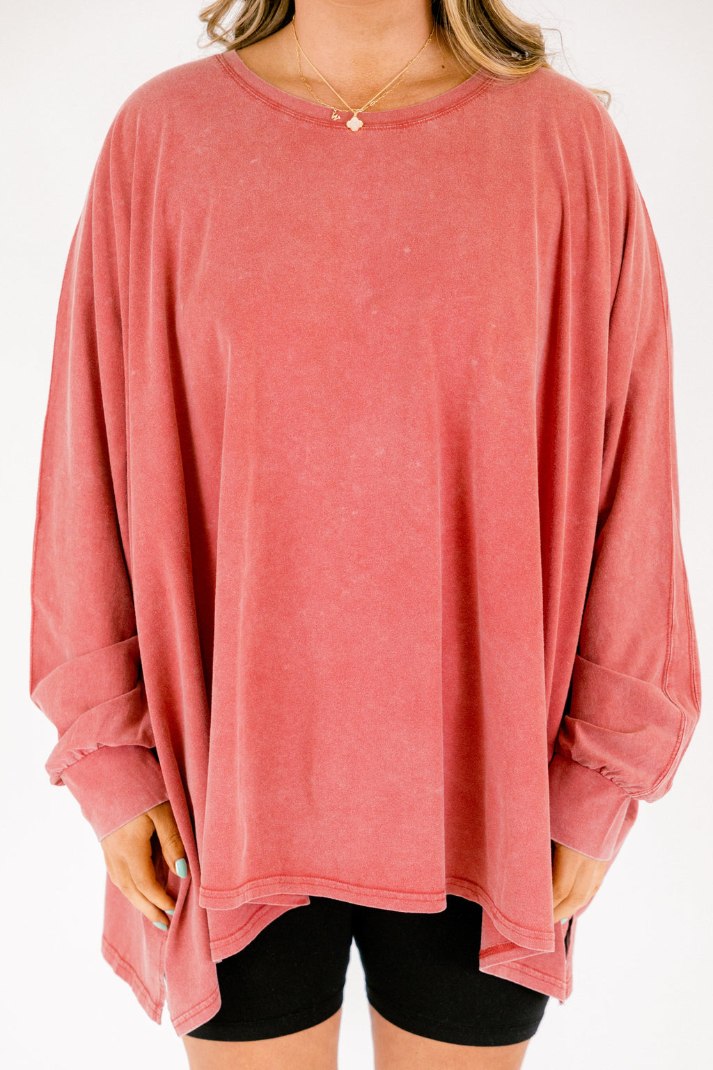 All So Nice Tunic, Red