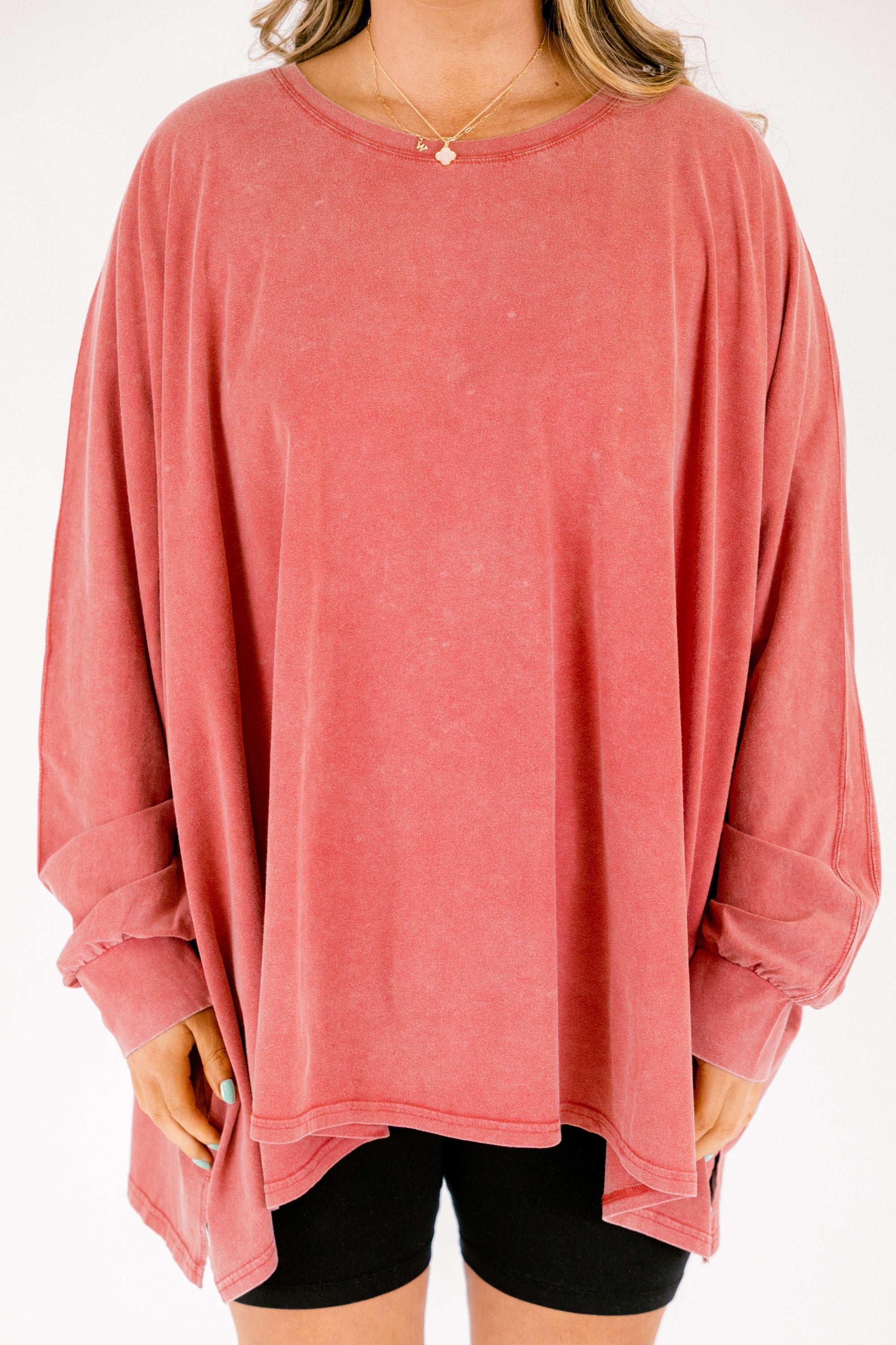 All So Nice Tunic, Red