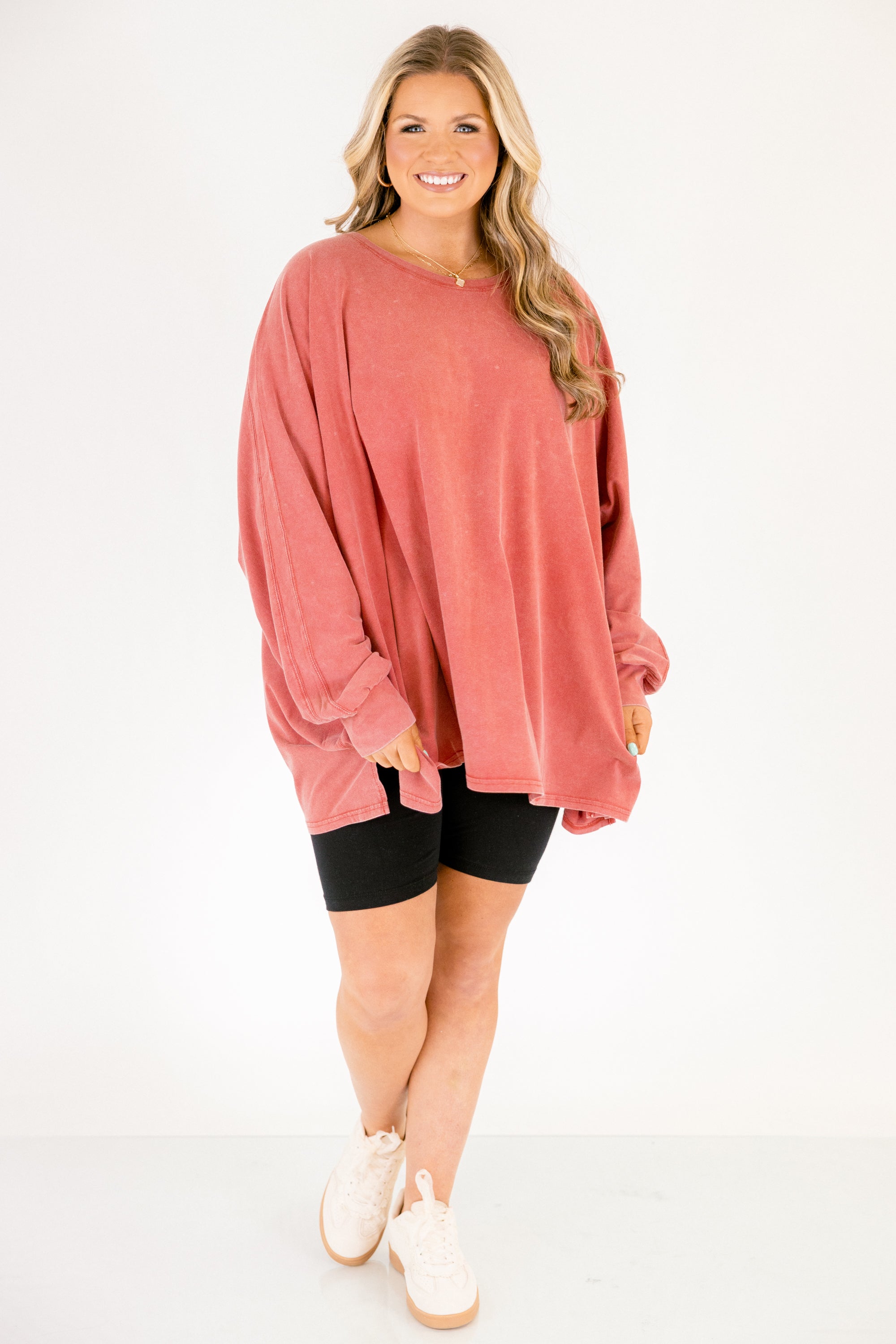 All So Nice Tunic, Red