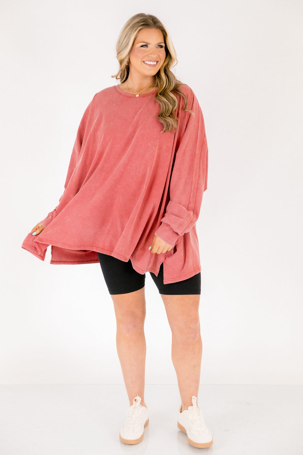 All So Nice Tunic, Red
