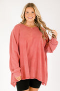 All So Nice Tunic, Red