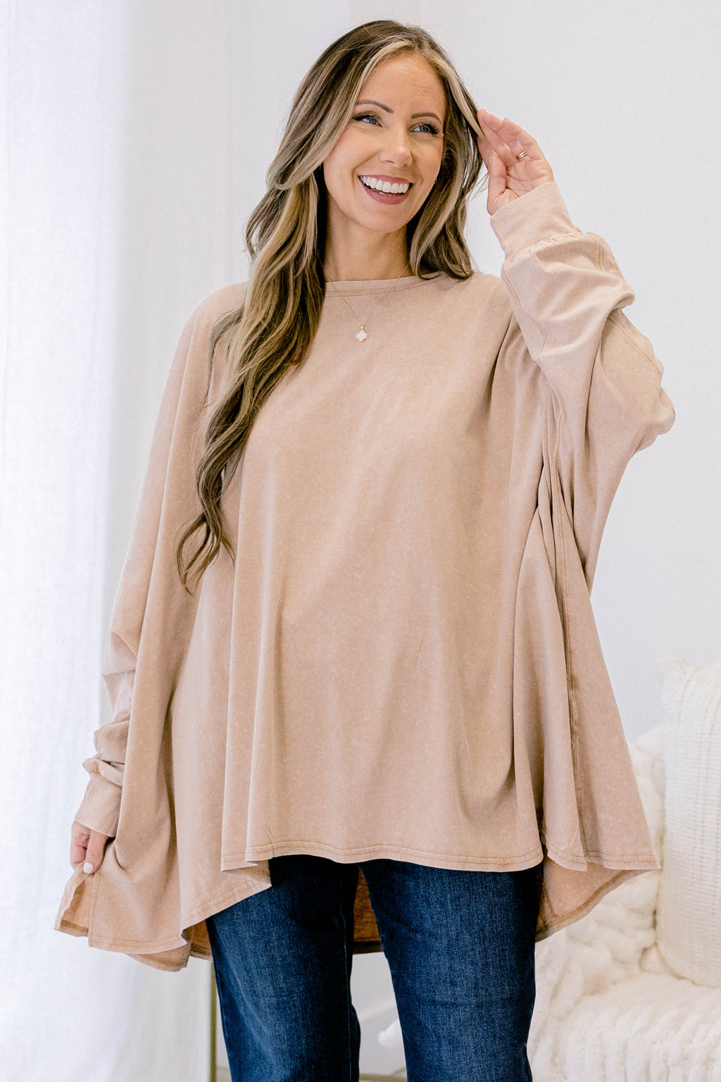 All So Nice Tunic, Sand