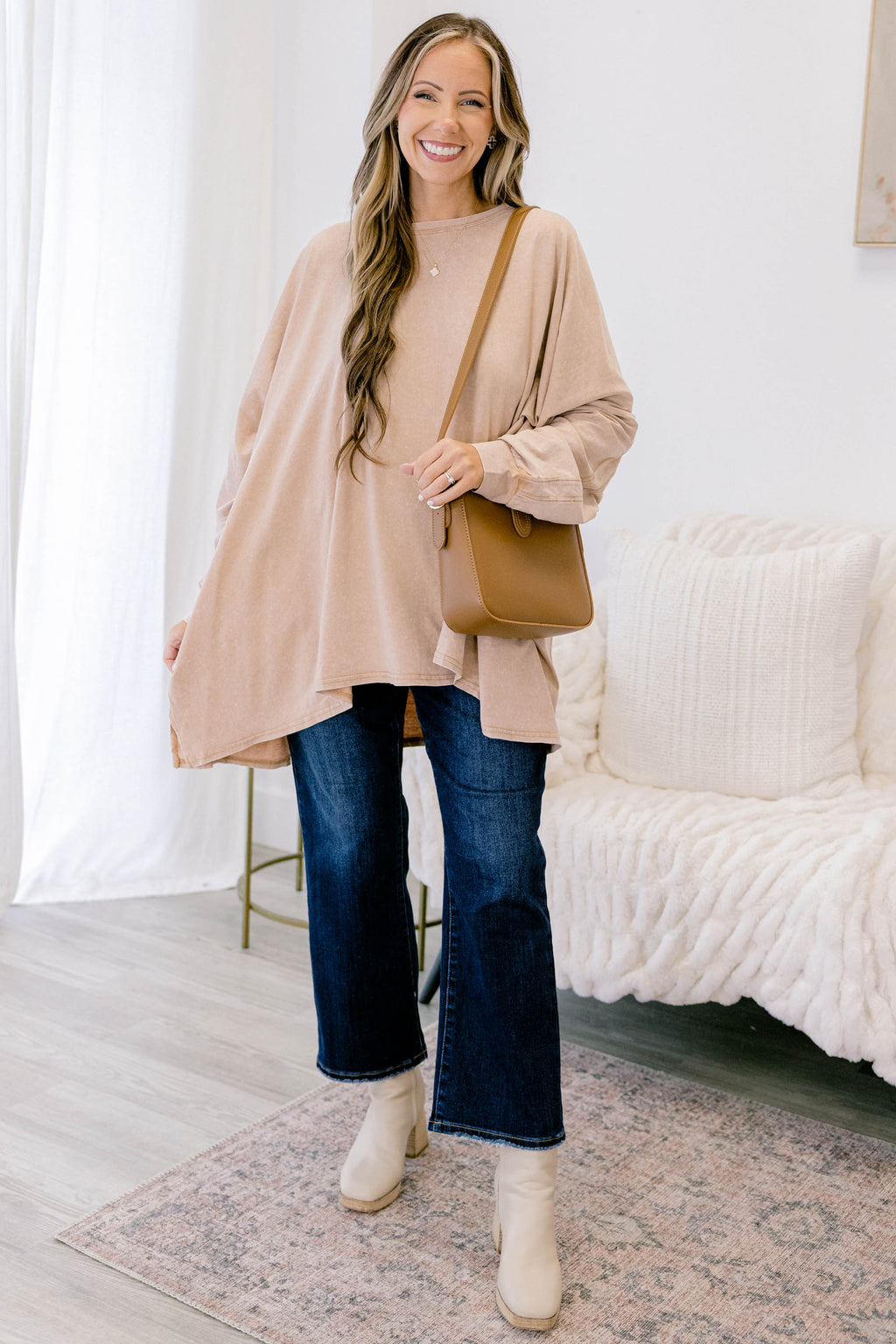 All So Nice Tunic, Sand