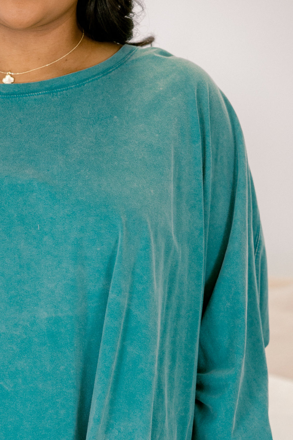 All So Nice Tunic, Teal