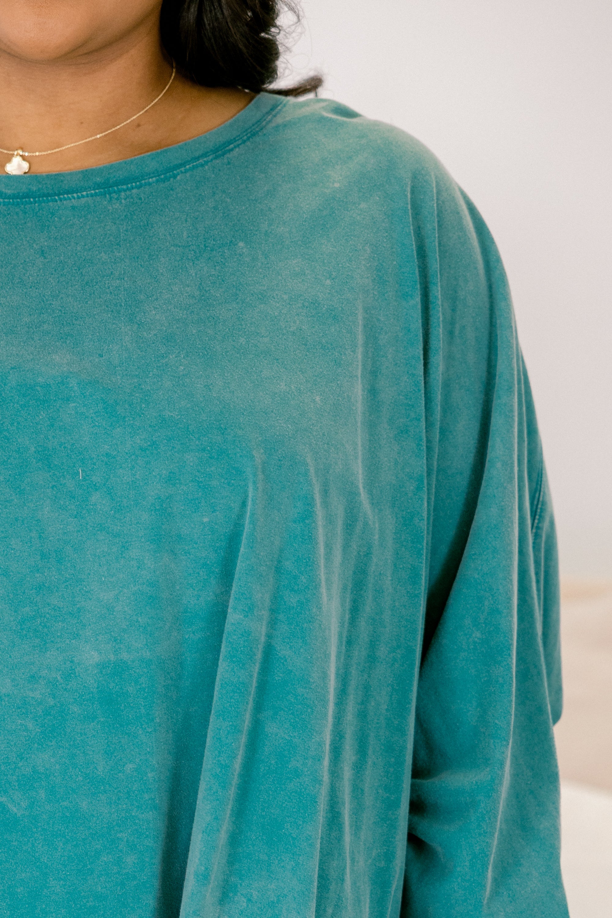 All So Nice Tunic, Teal