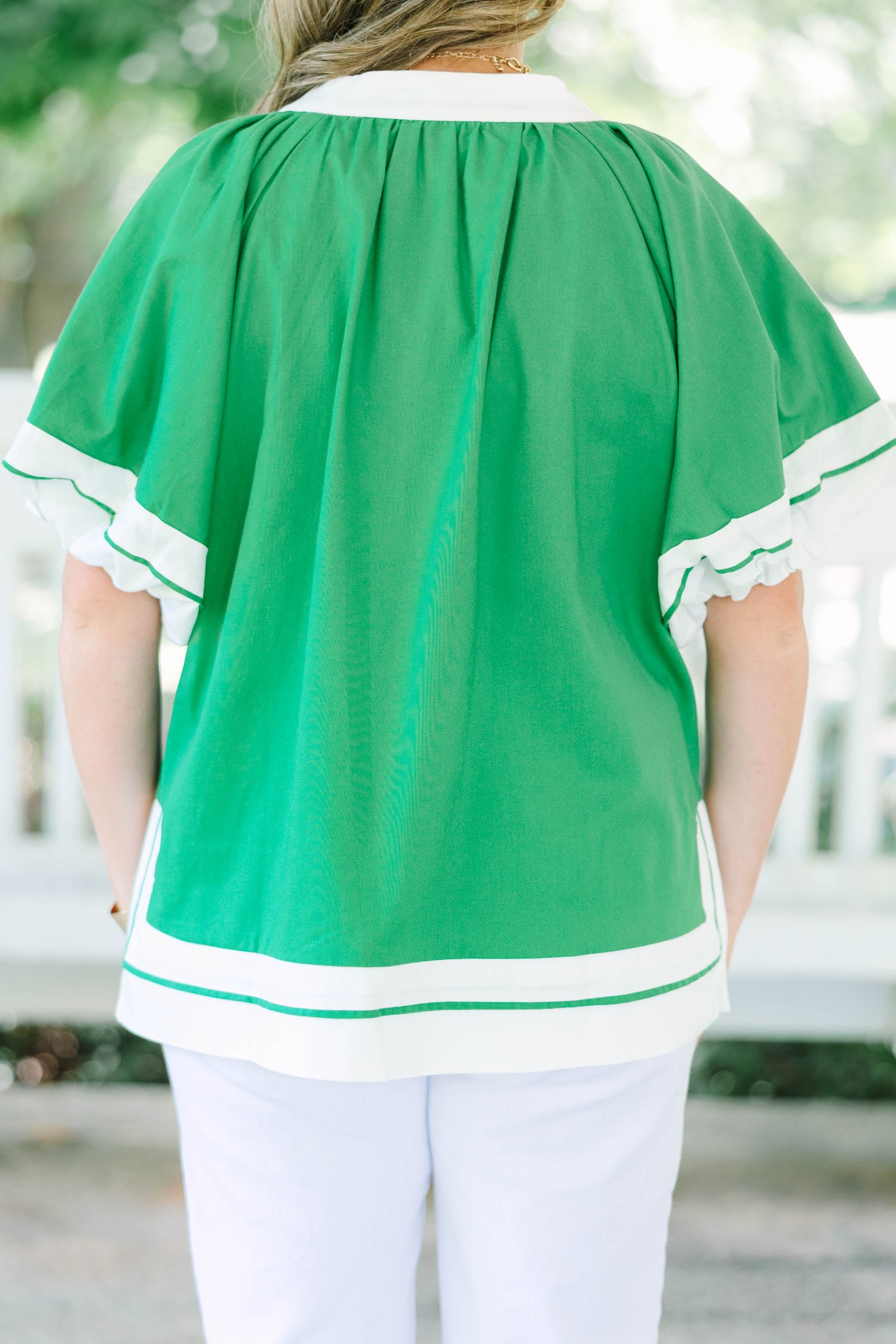 All That You Need Top, Kelly Green