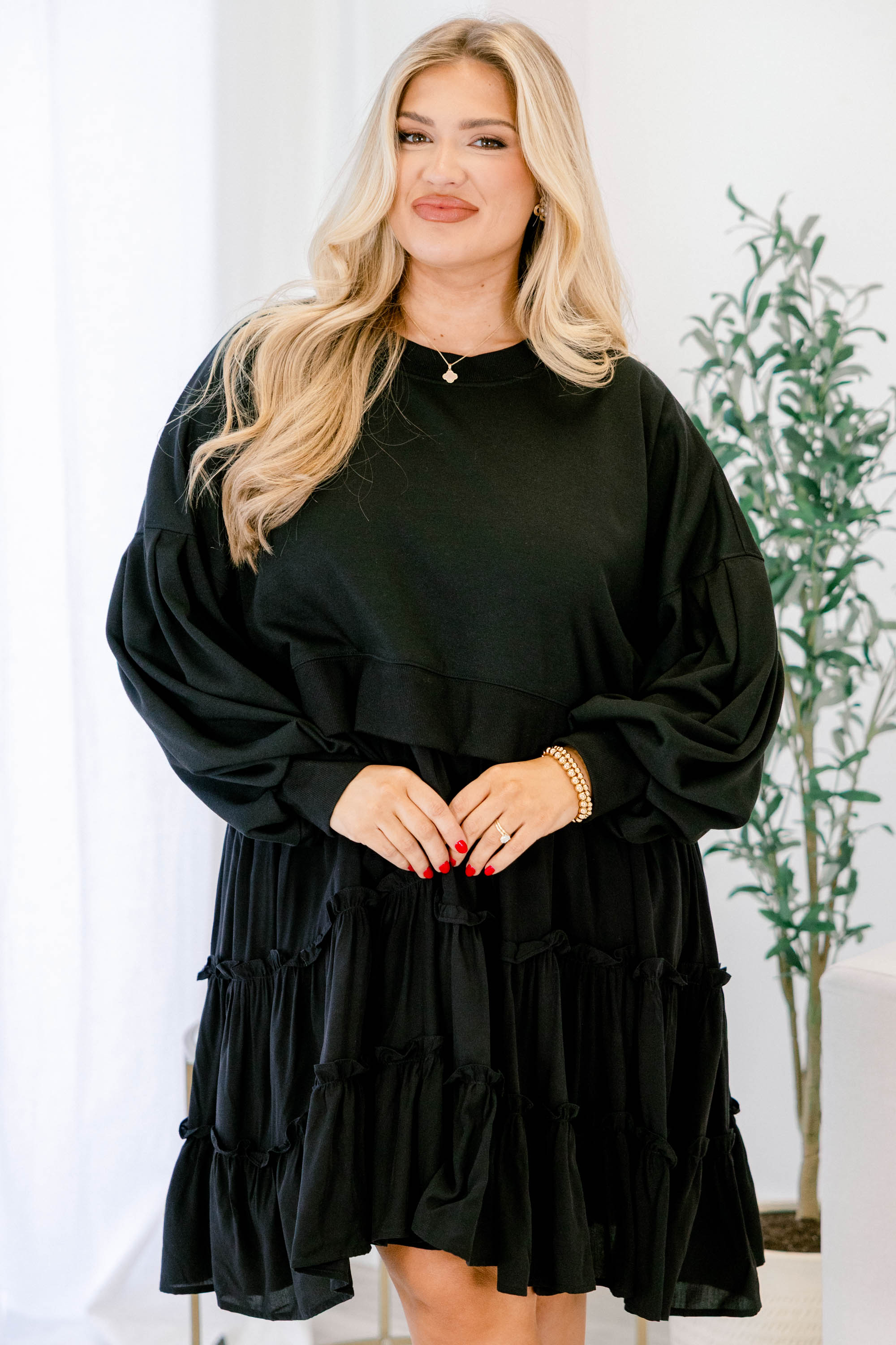 All The Right Reasons Dress, Black