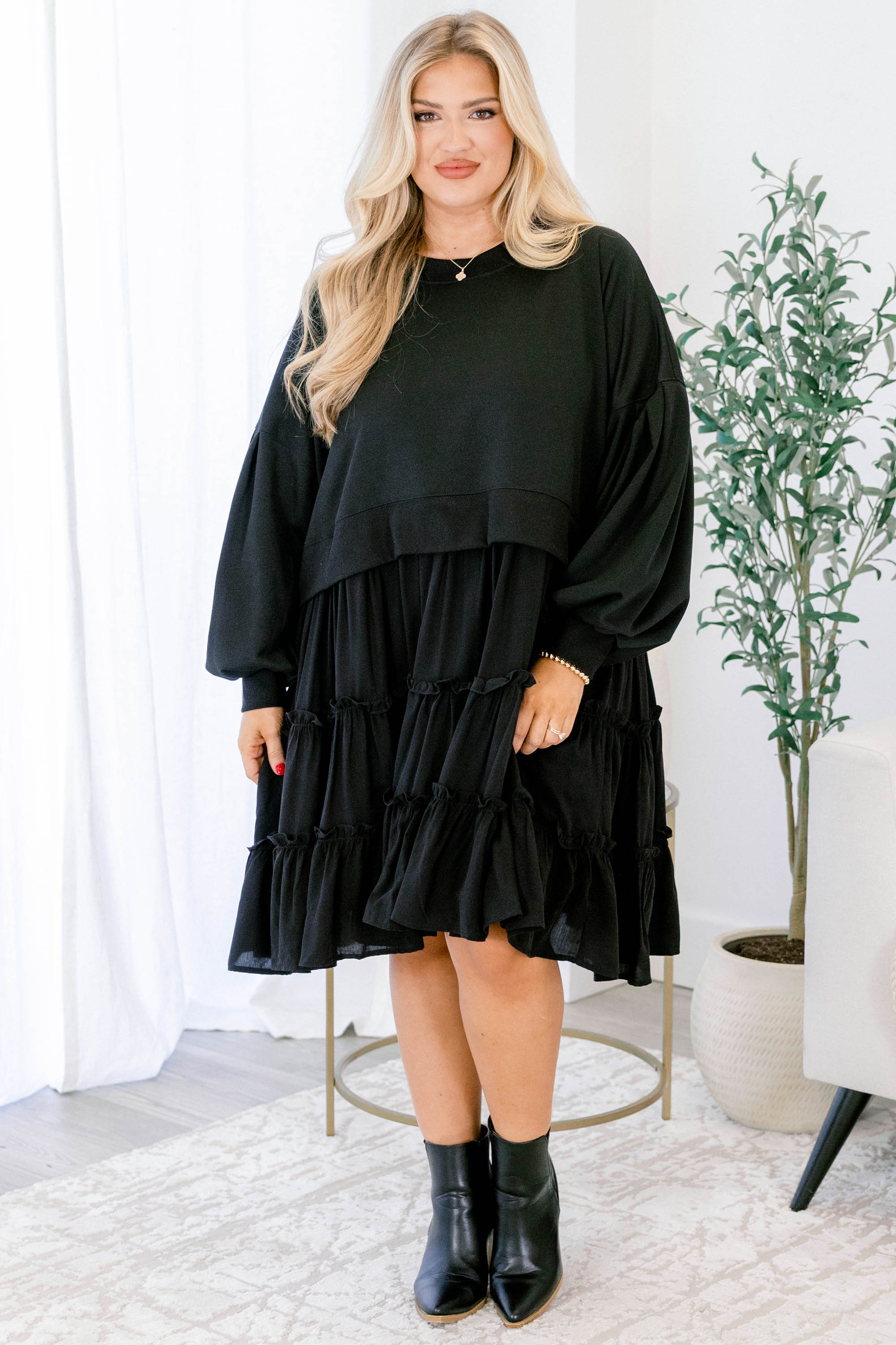 All The Right Reasons Dress, Black