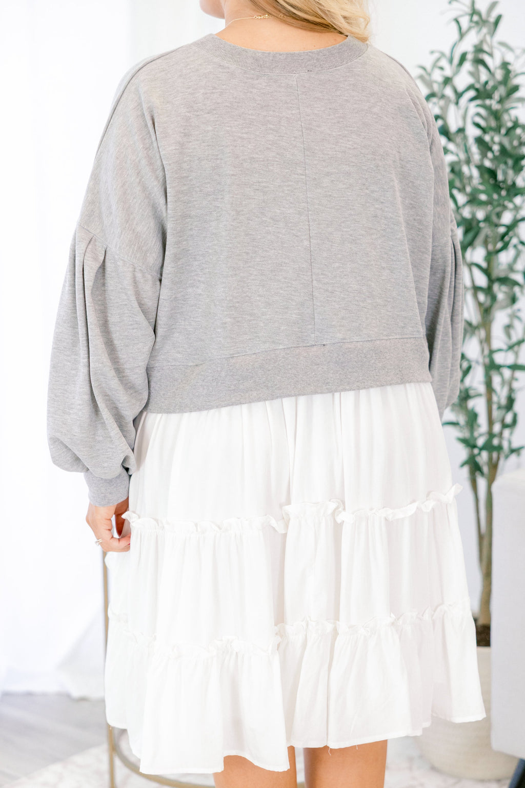 All The Right Reasons Dress, Gray