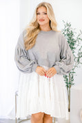 All The Right Reasons Dress, Gray