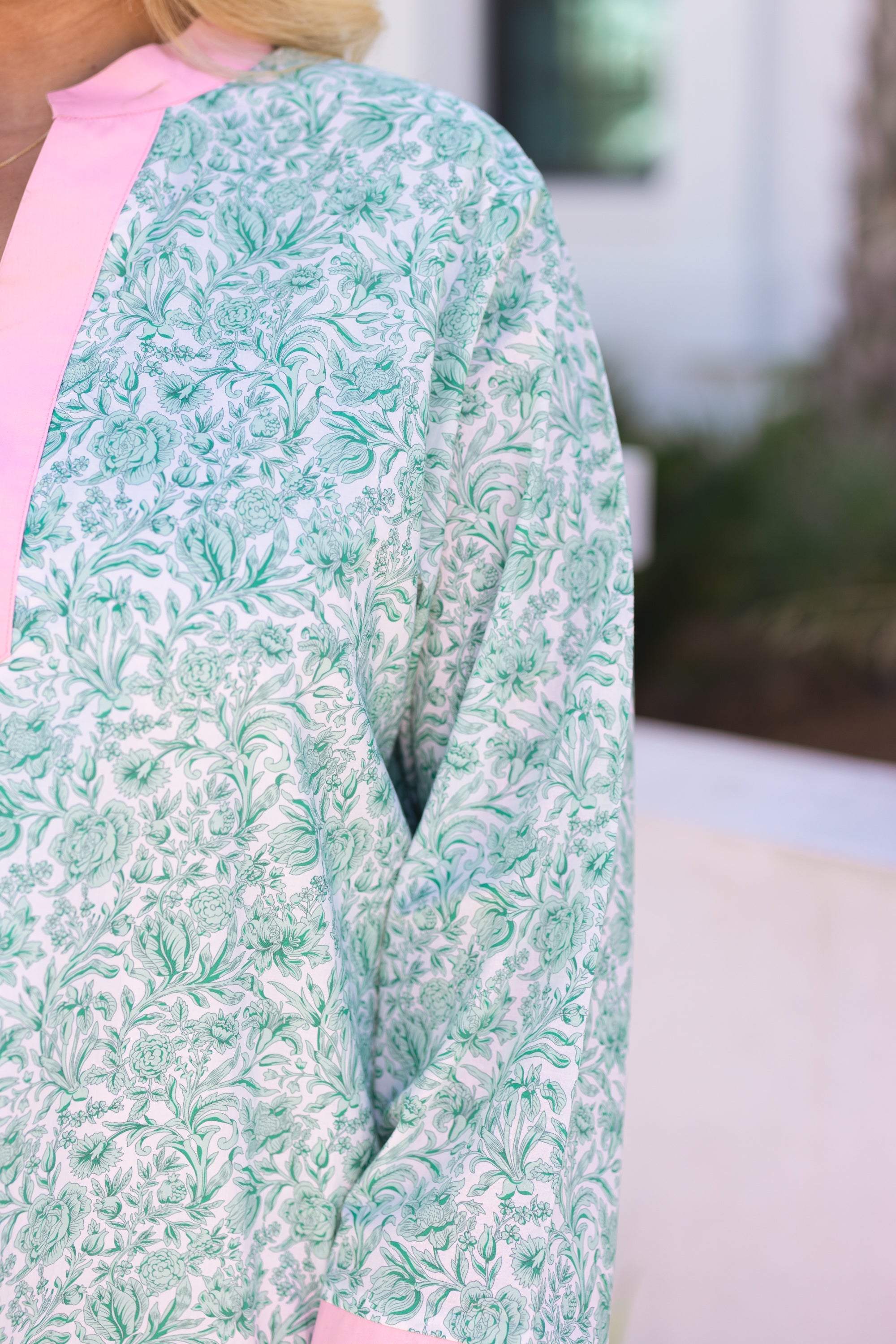 All This Time Dress, Green