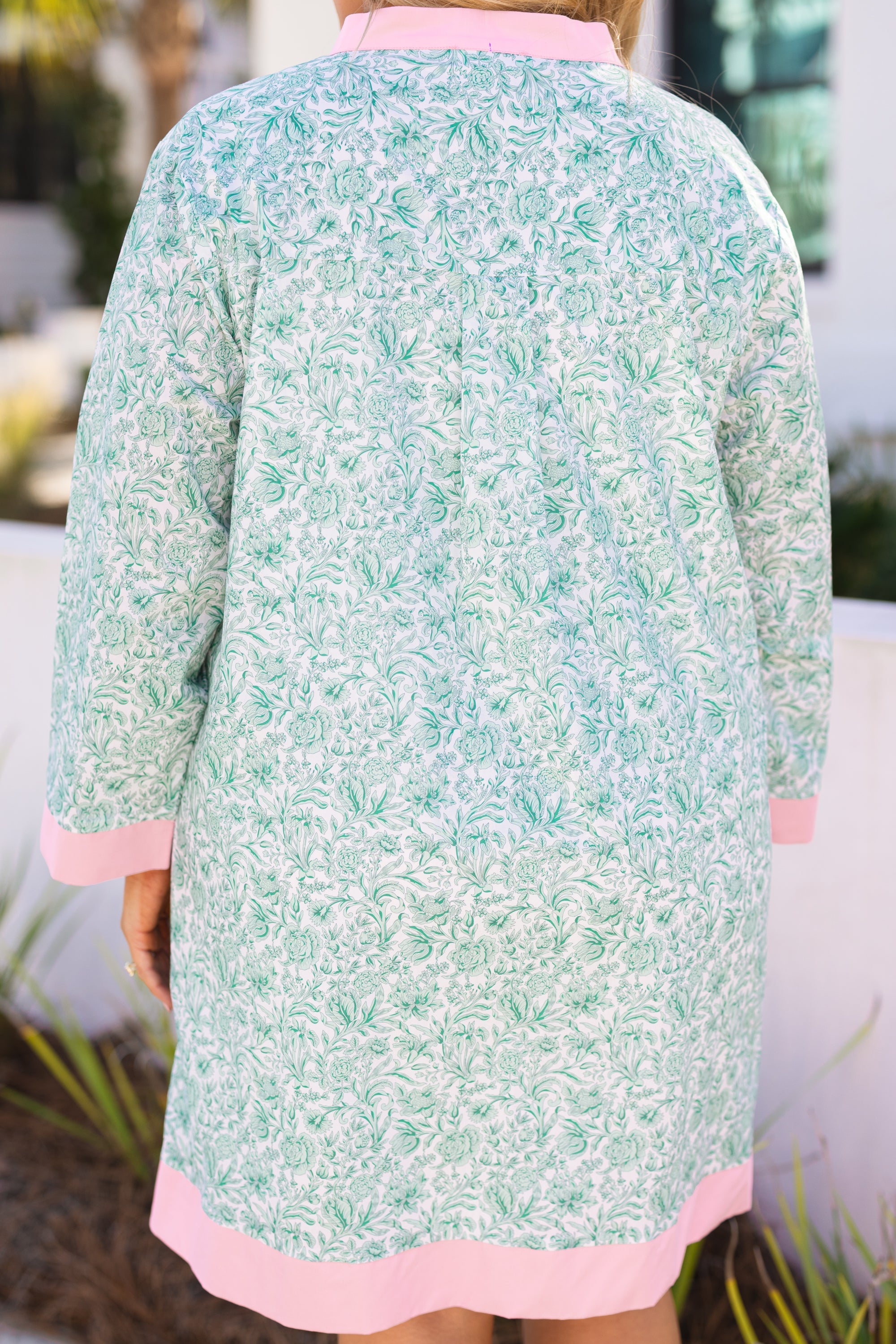 All This Time Dress, Green