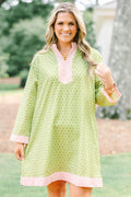All This Time Dress, Olive