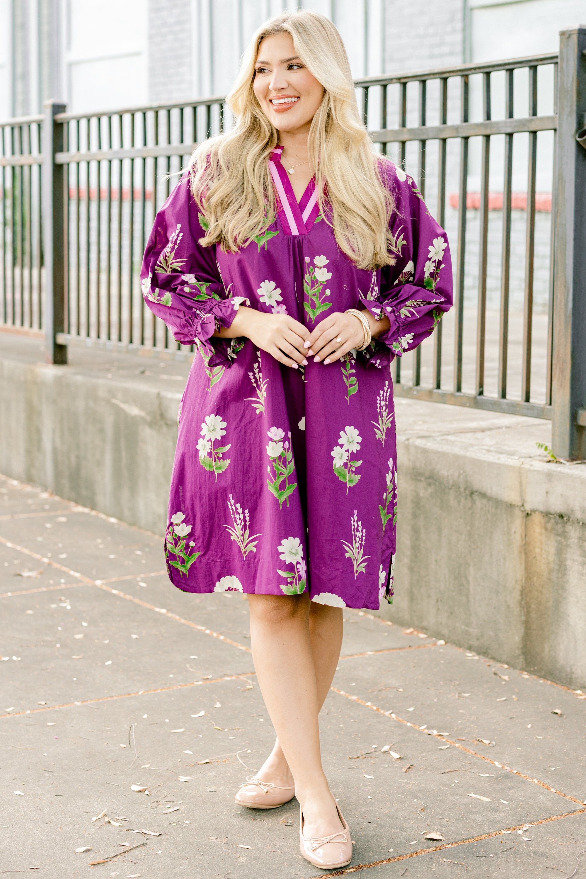 All To Yourself Dress, Plum