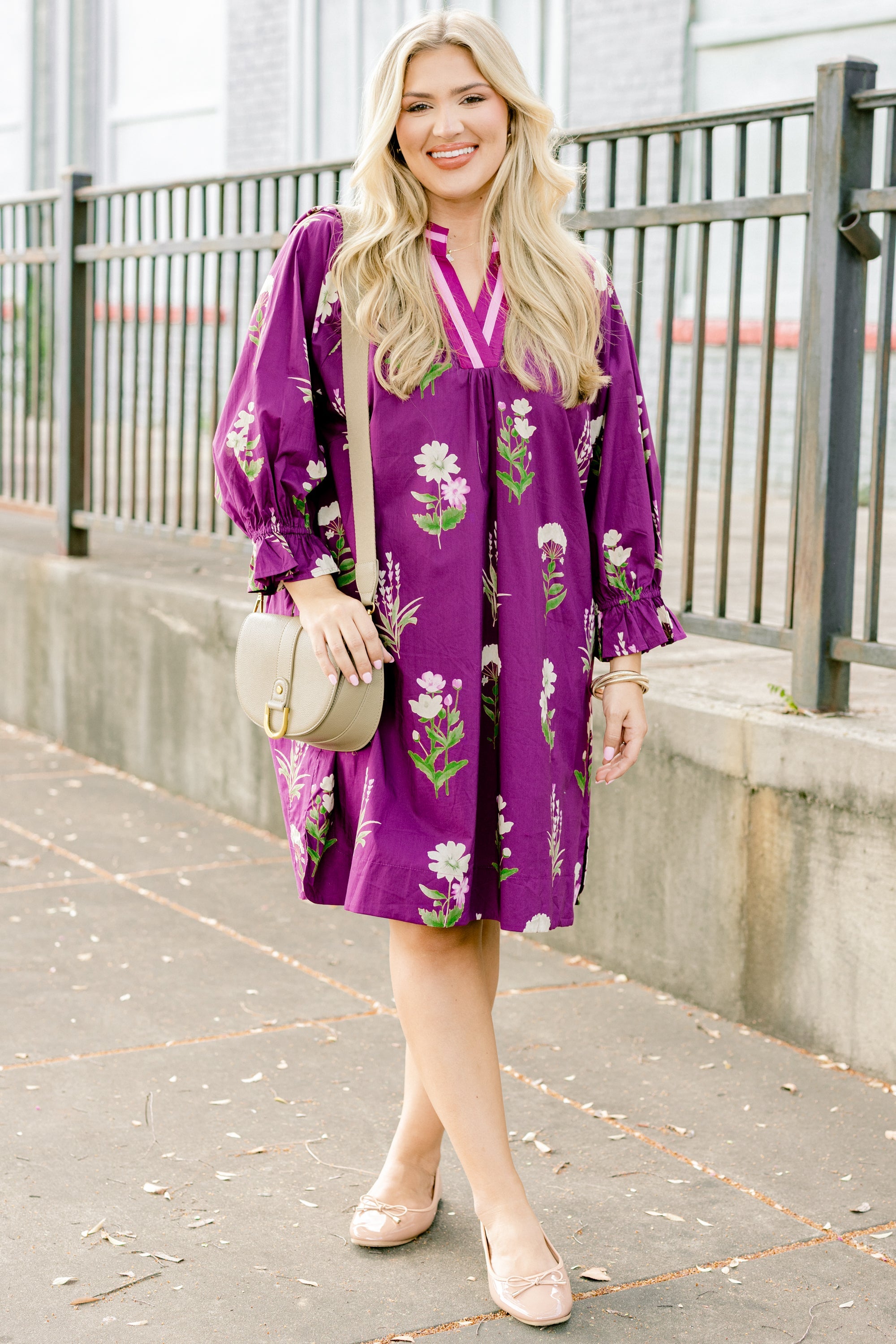 All To Yourself Dress, Plum