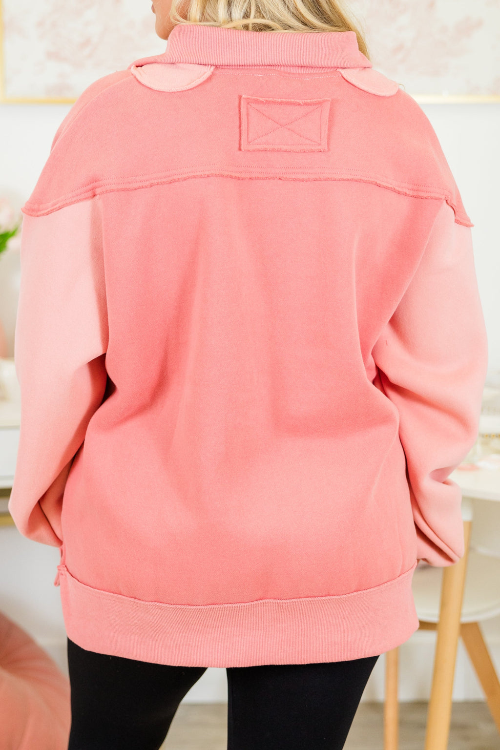 All We Want Pullover, Salmon