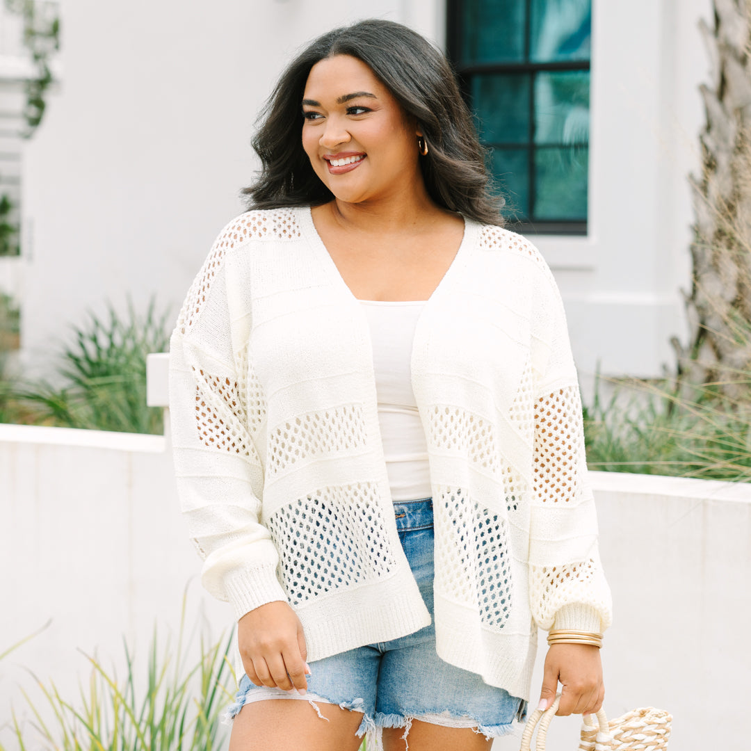 All You Know Cardigan, Ivory