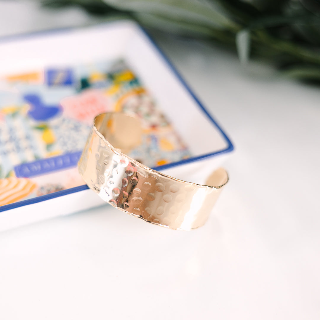 All The Right Words Bracelet, Gold