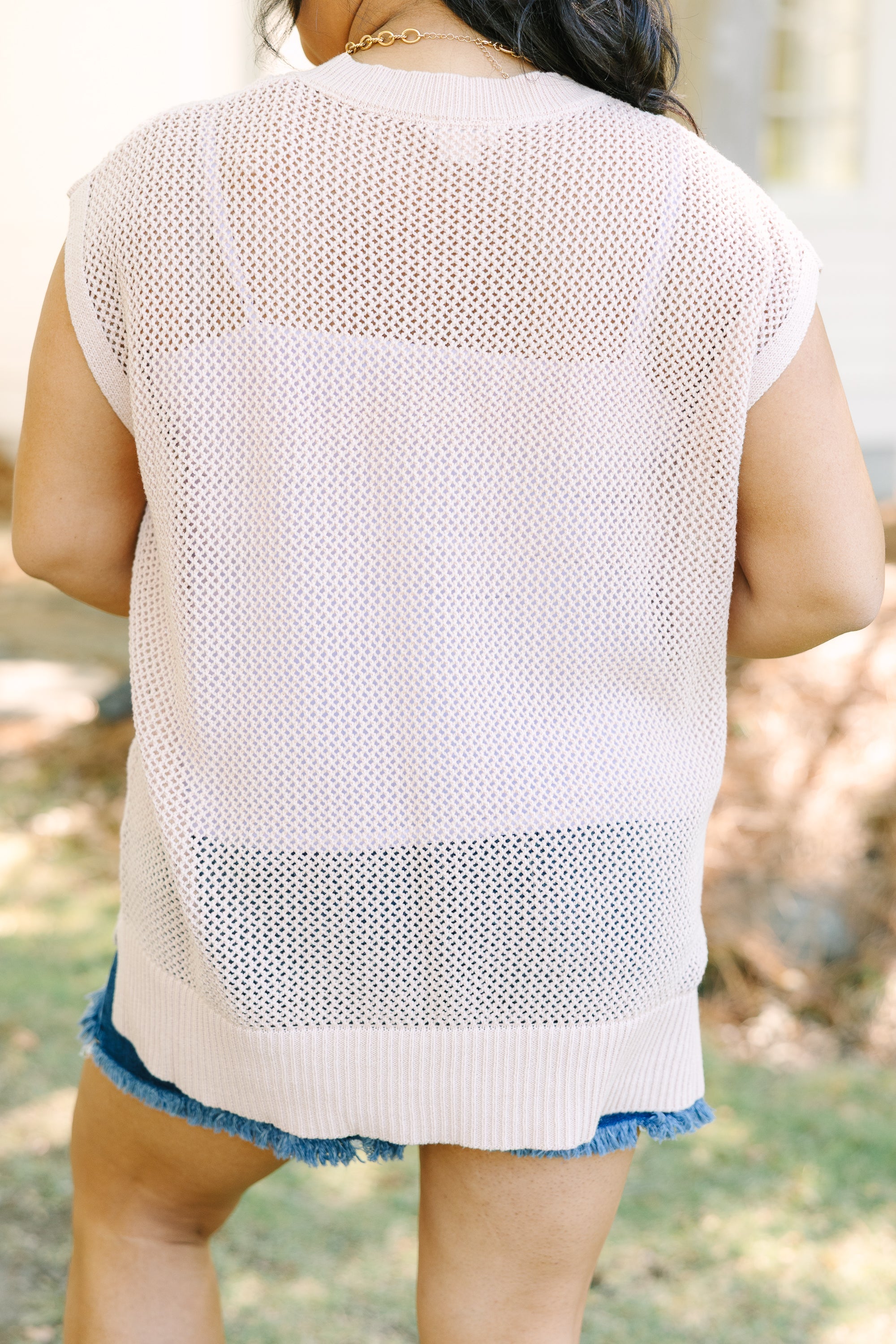 All This Time Sweater, Light Beige