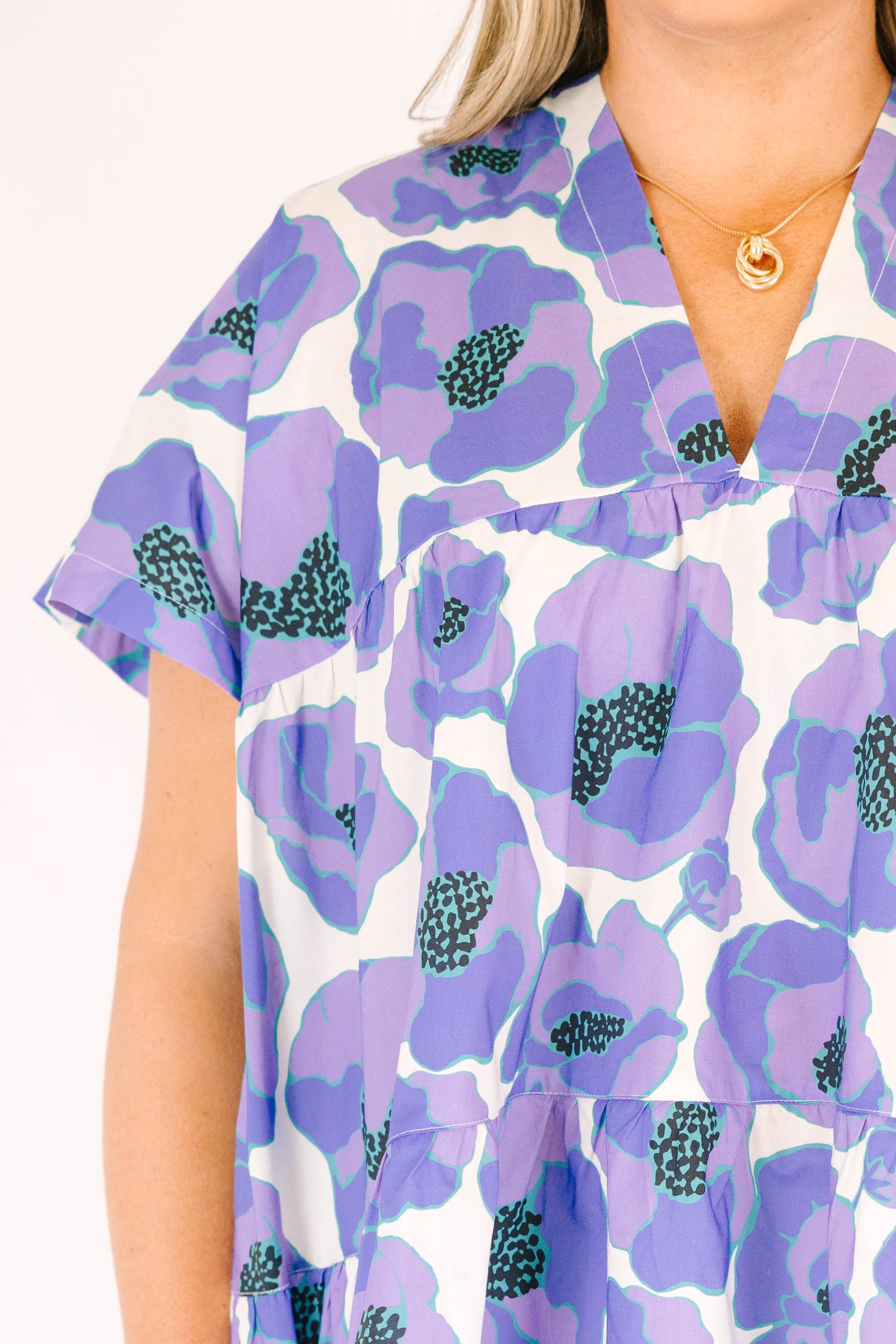 Aloha Spirits Top, Purple