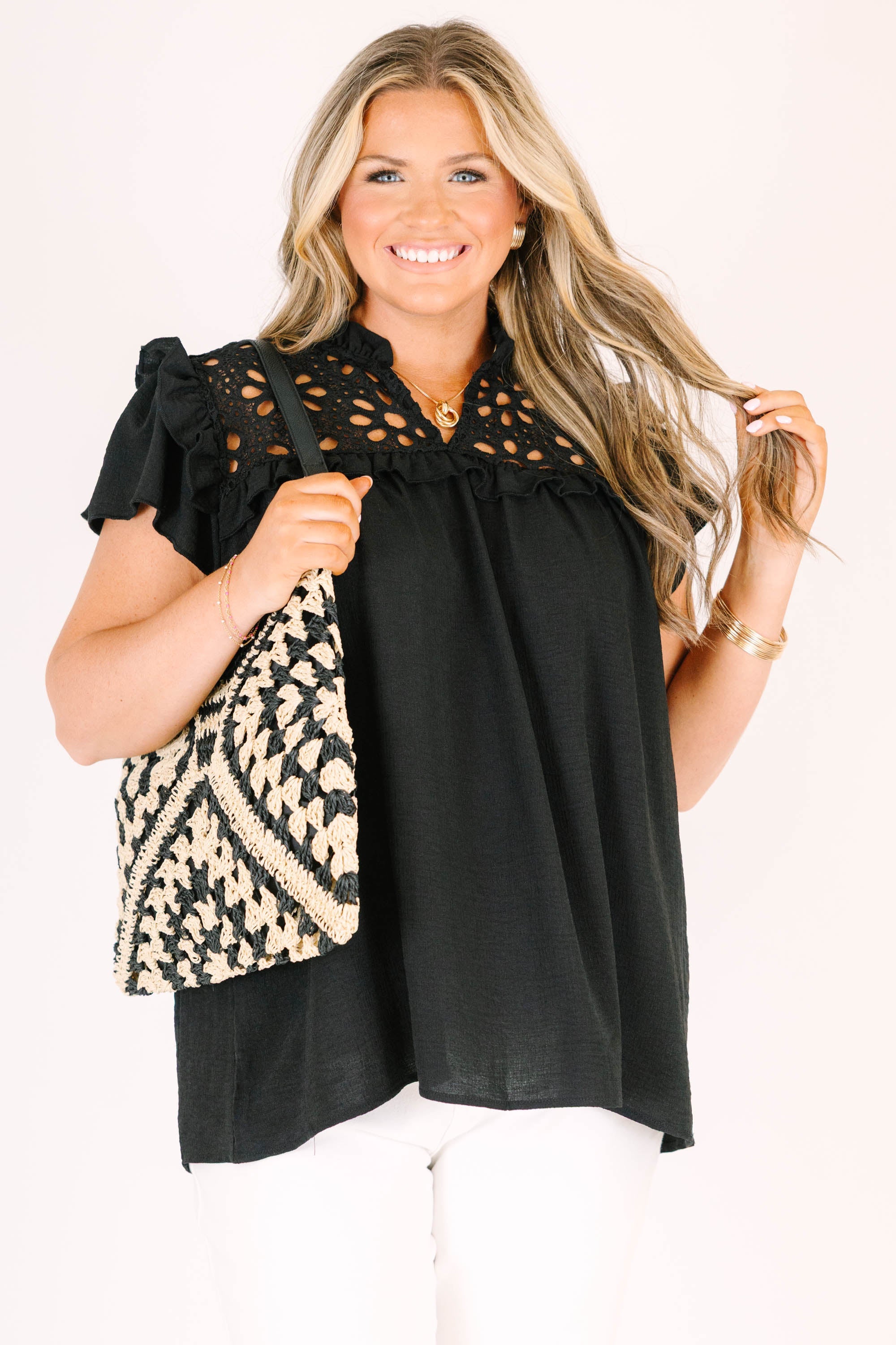 Always Choose Me Top, Black