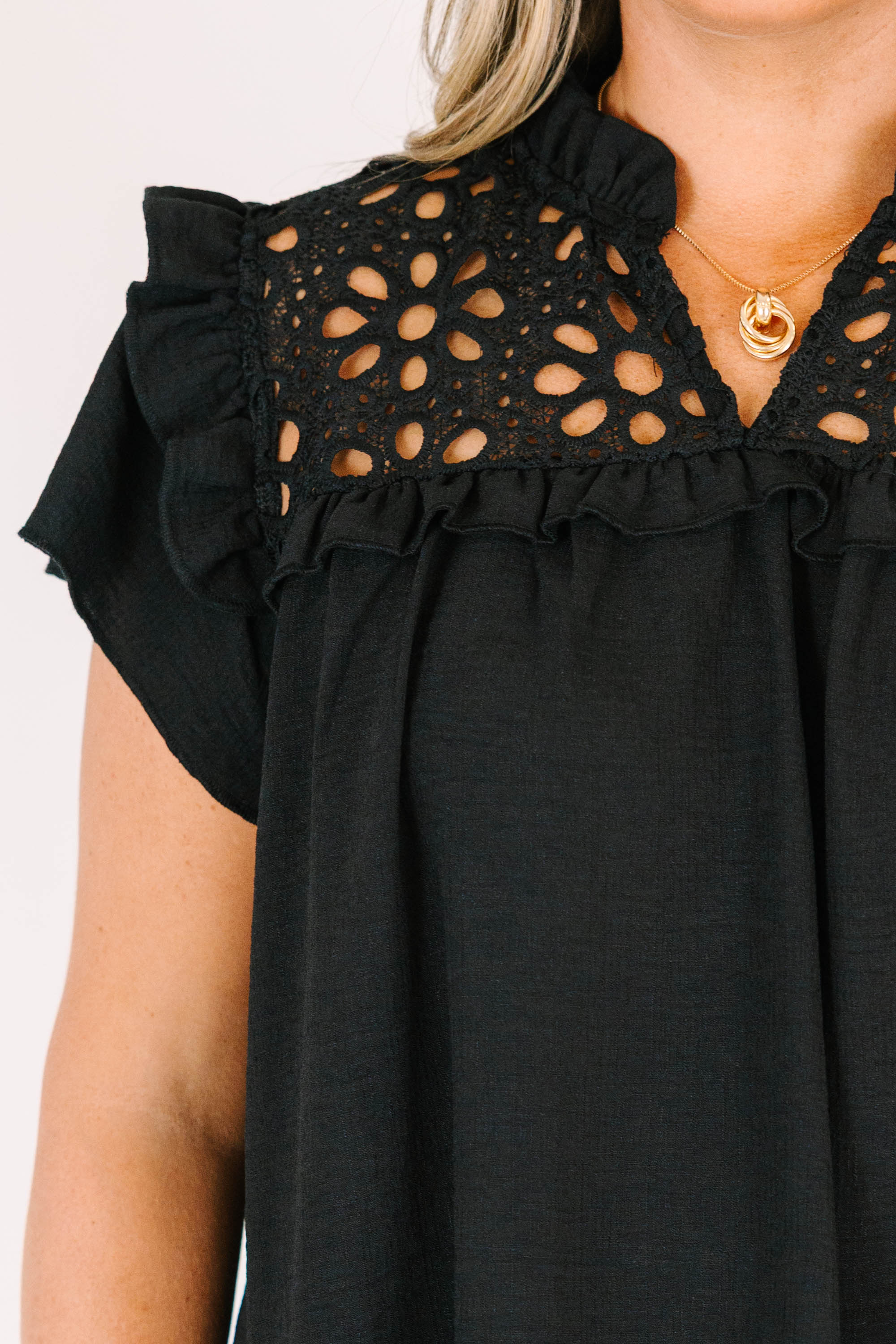 Always Choose Me Top, Black