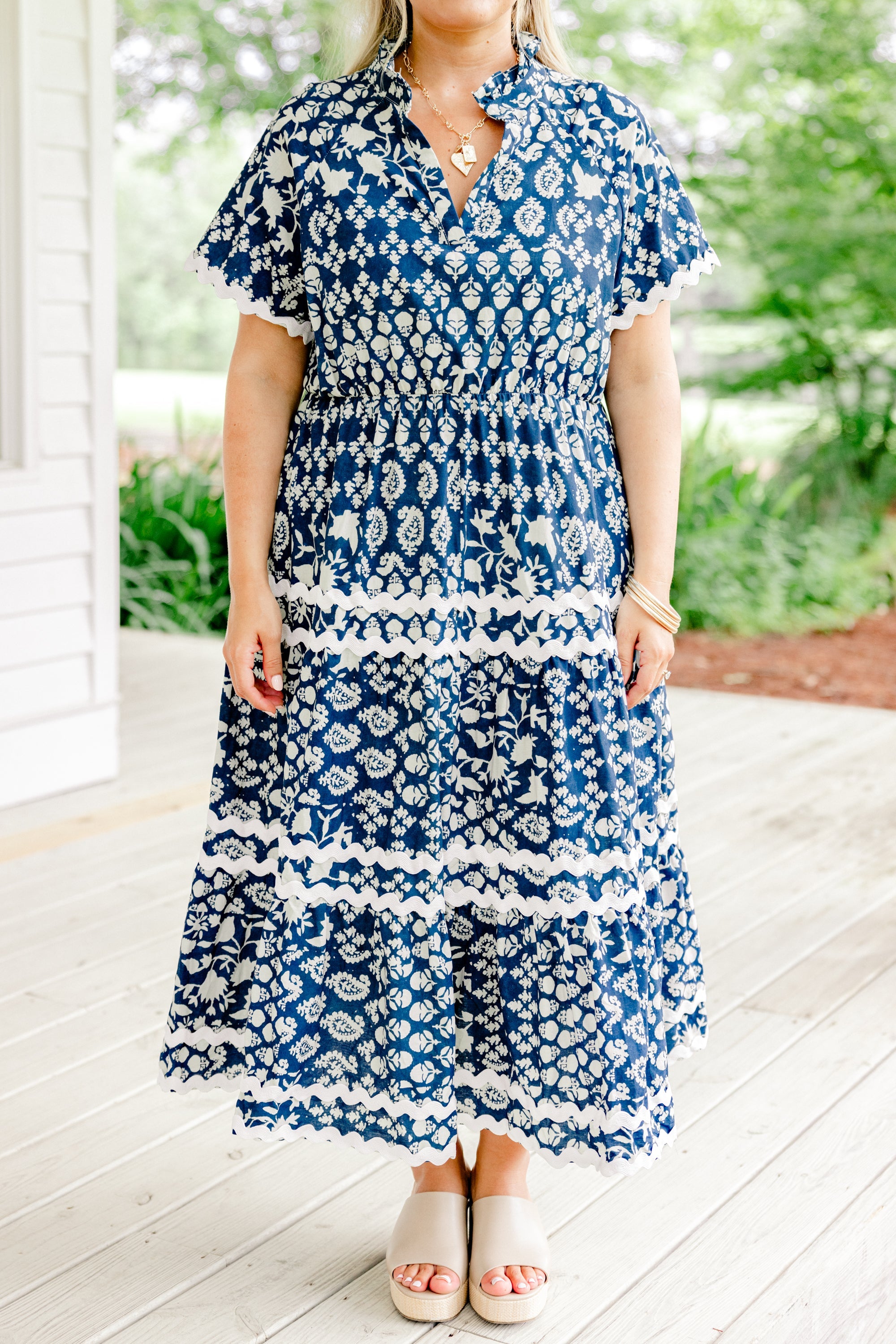 Always Daylight Maxi Dress, Blue