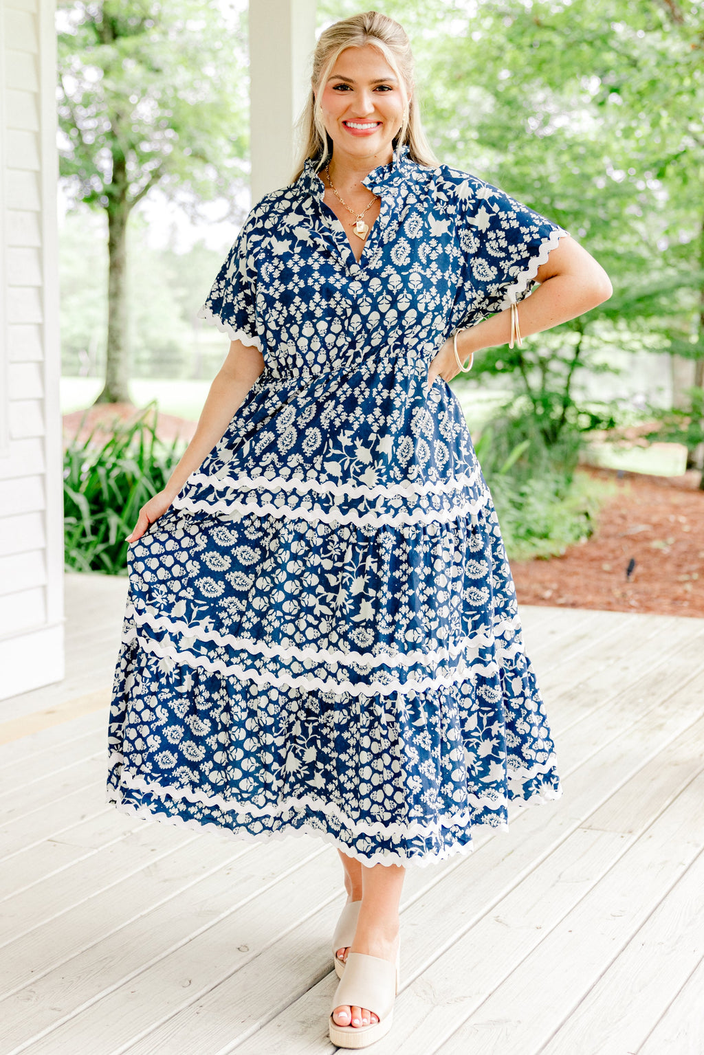 Always Daylight Maxi Dress, Blue