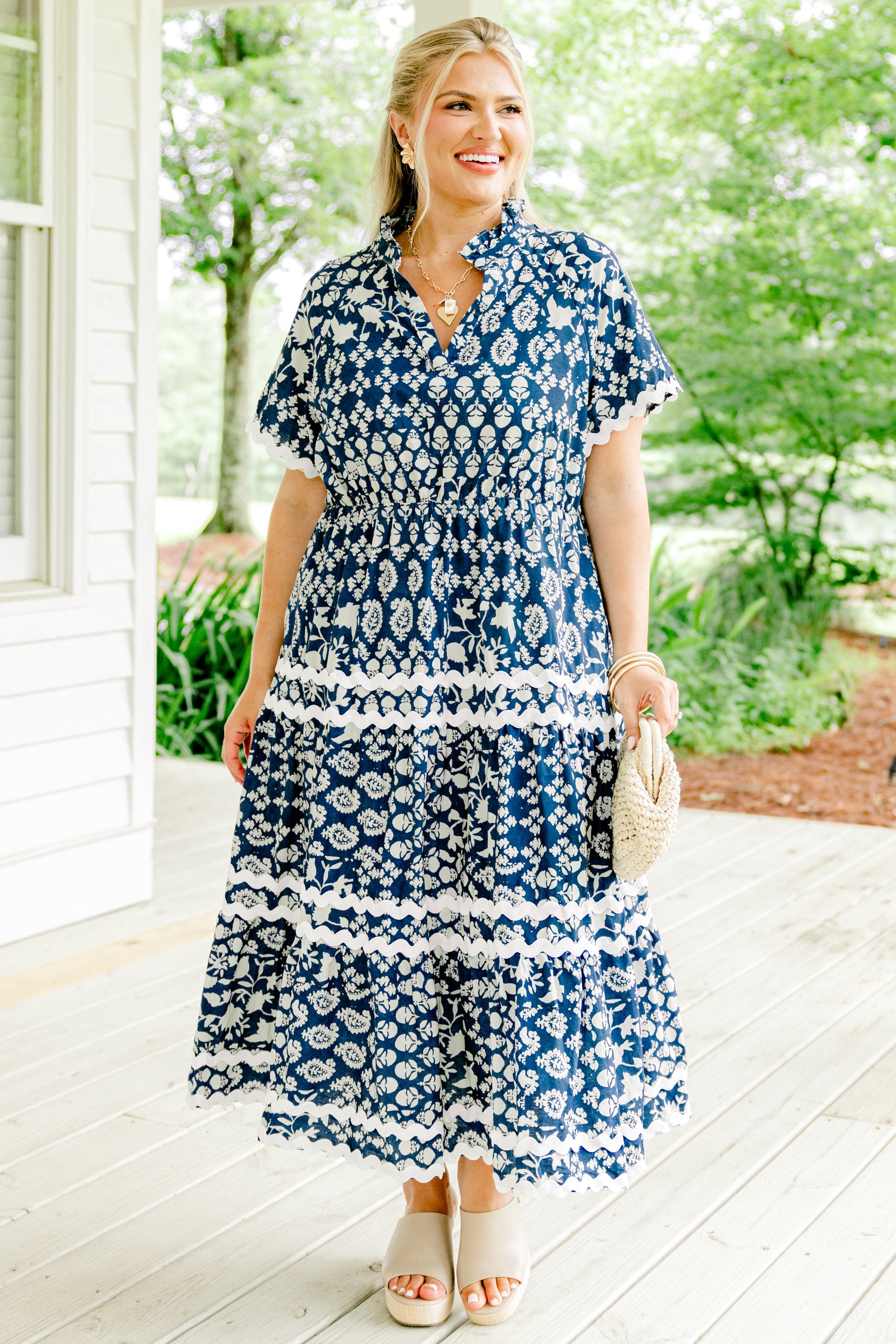Always Daylight Maxi Dress, Blue