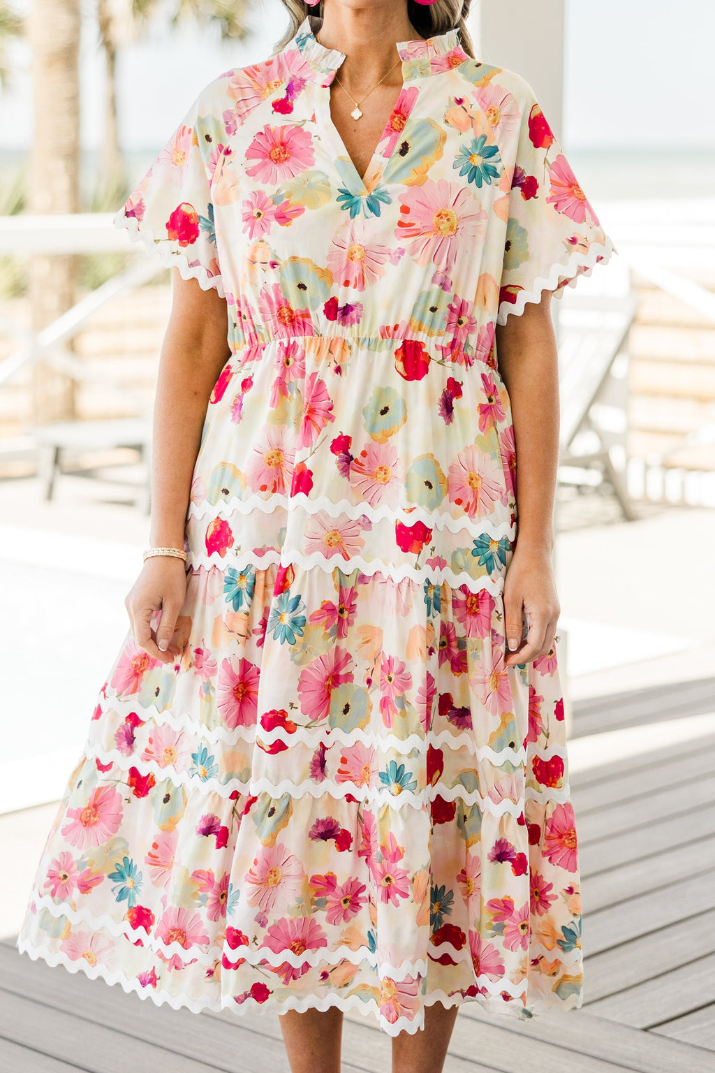 Always Daylight Maxi Dress, Pink