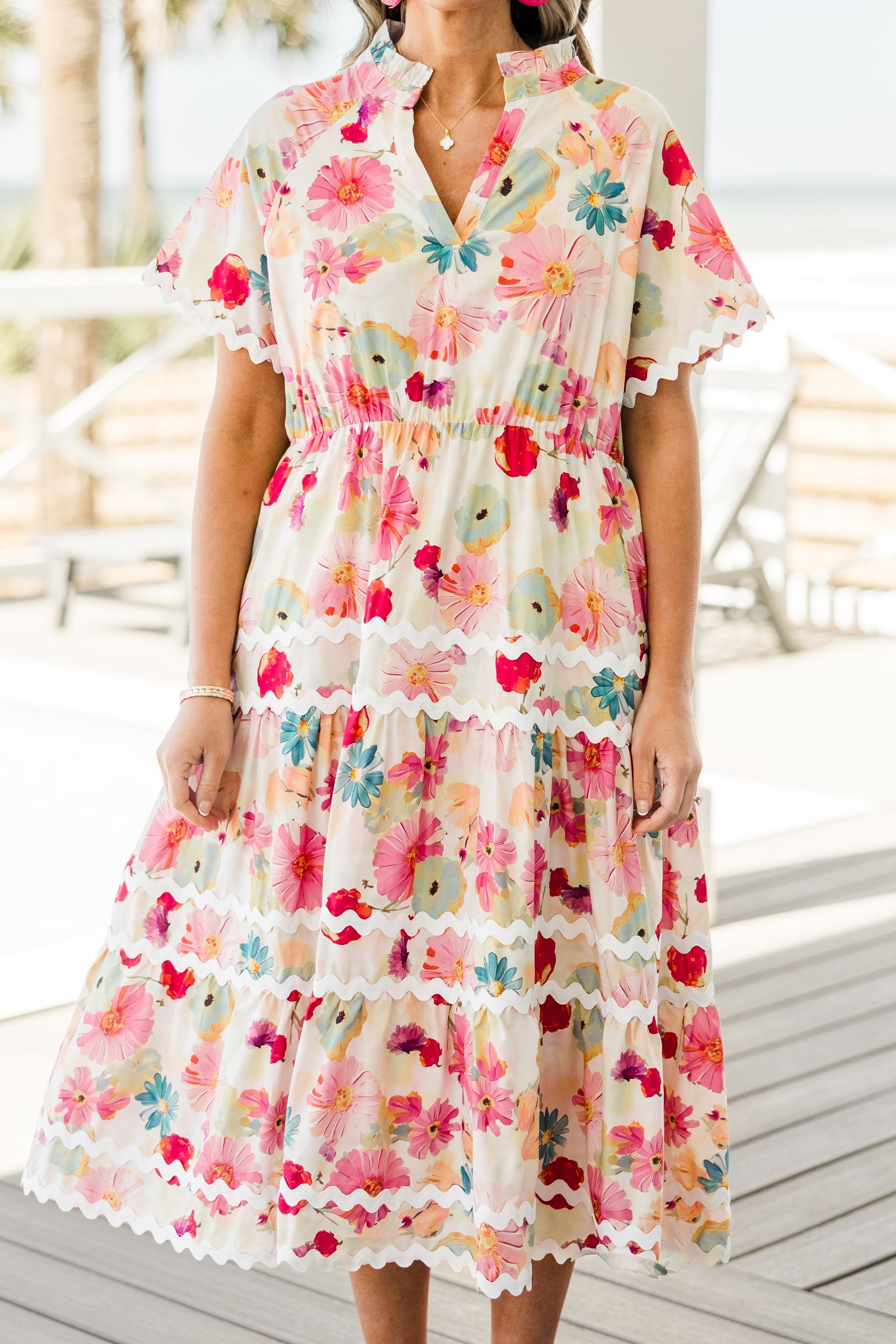 Always Daylight Maxi Dress, Pink