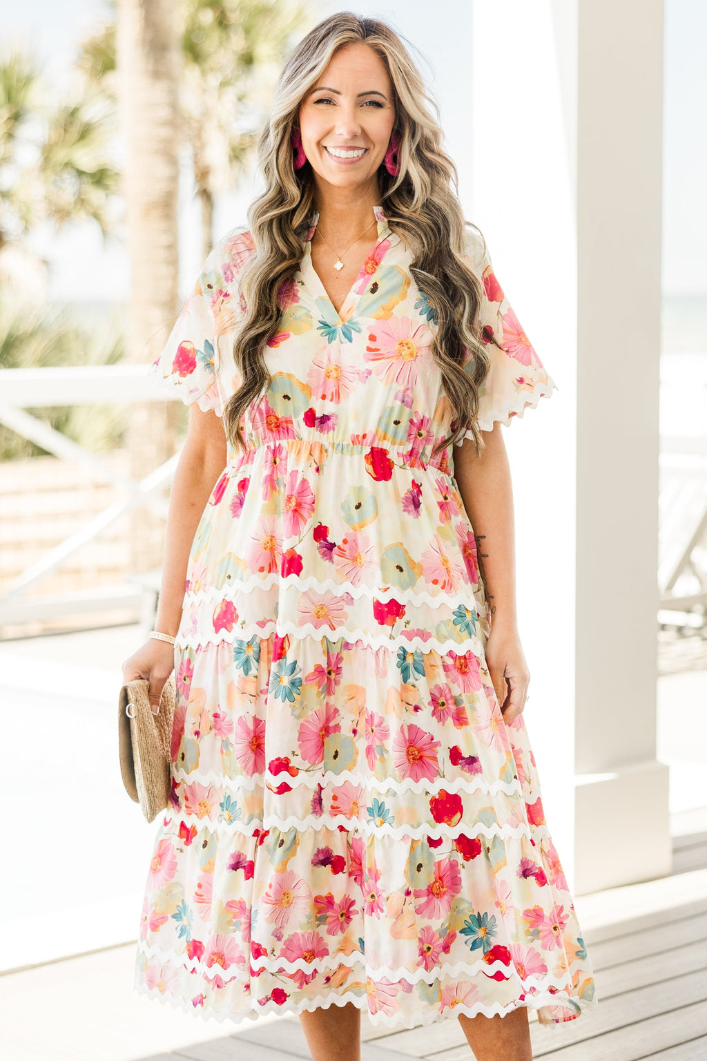 Always Daylight Maxi Dress, Pink