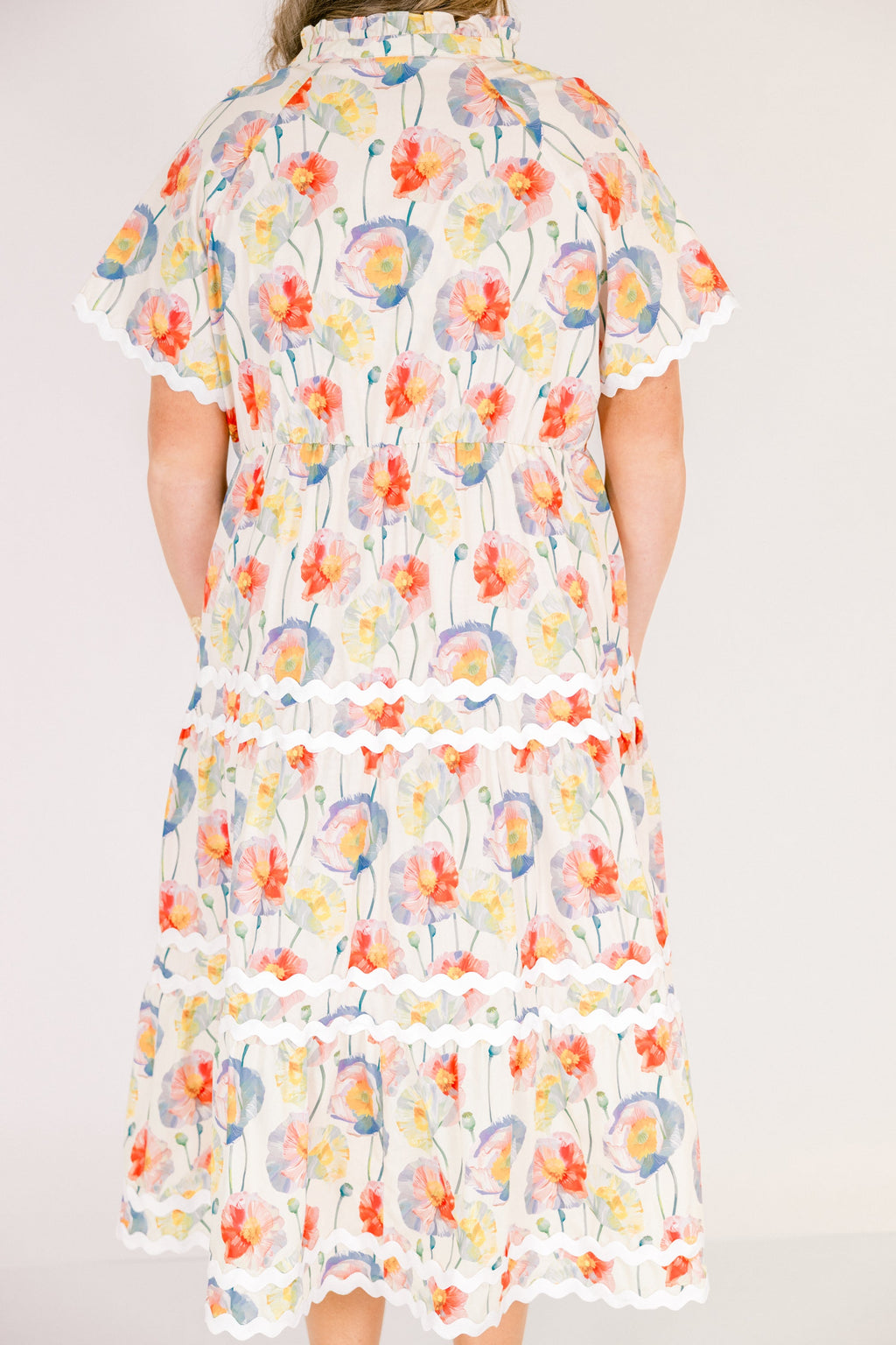 Always Daylight Maxi Dress, Cream Mix