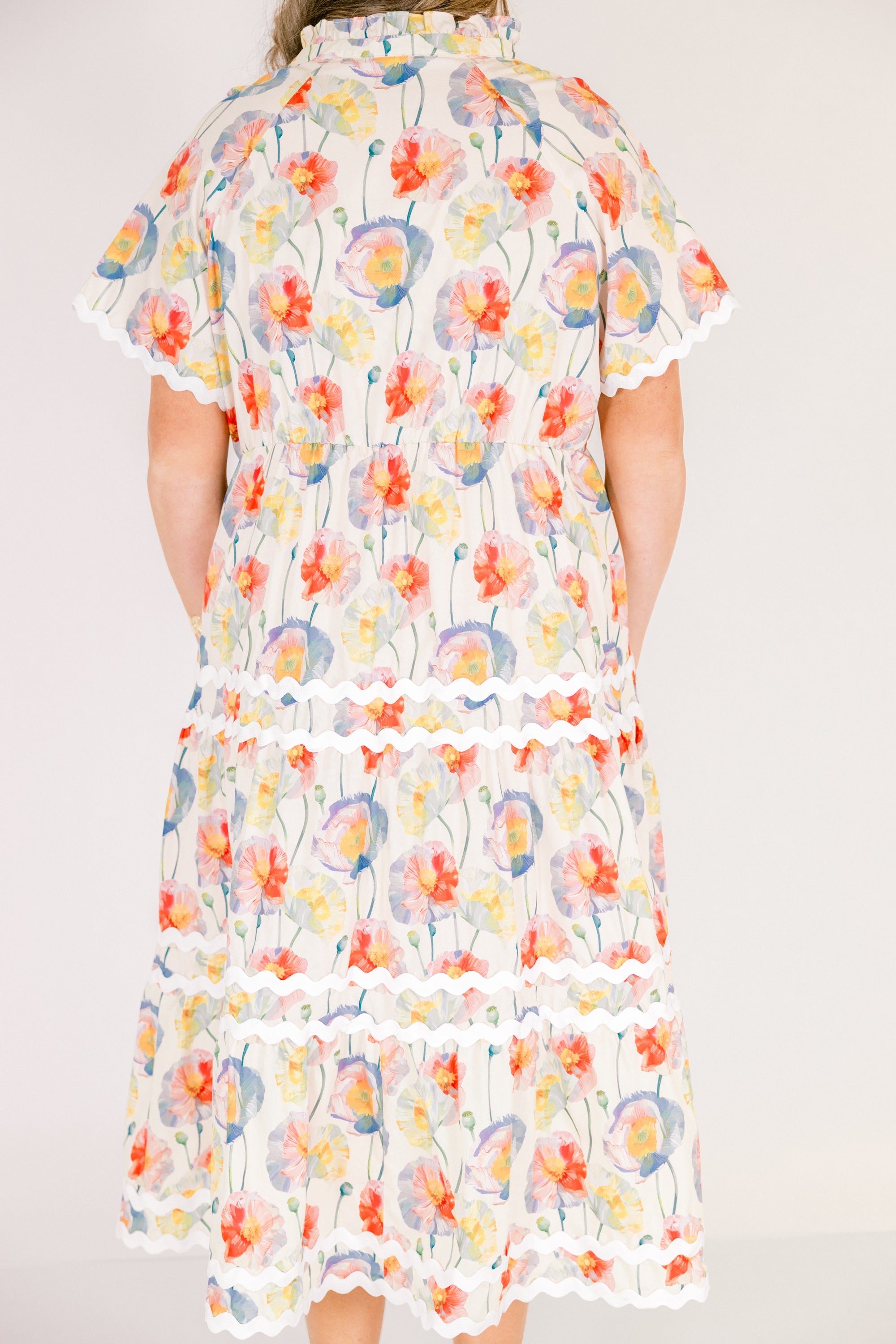 Always Daylight Maxi Dress, Cream Mix