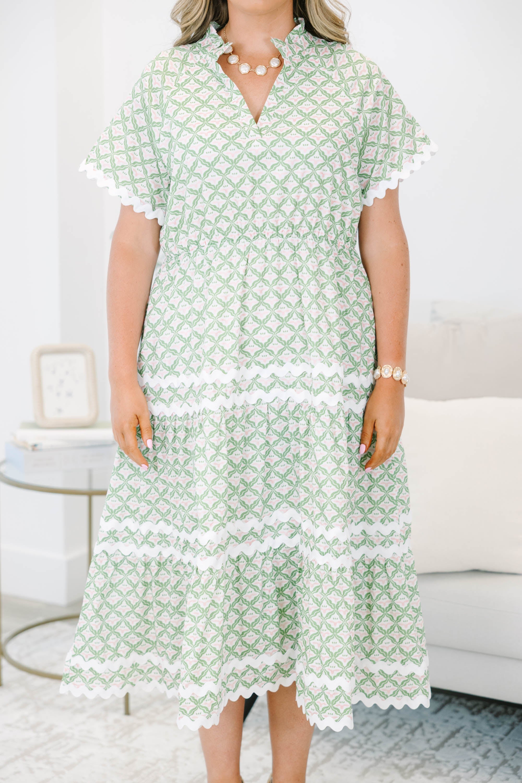 Always Daylight Maxi Dress, Green