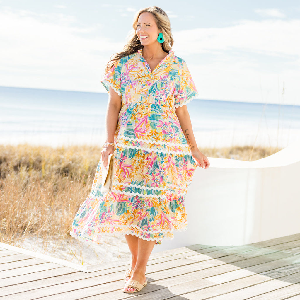 Always Daylight Maxi Dress, Yellow